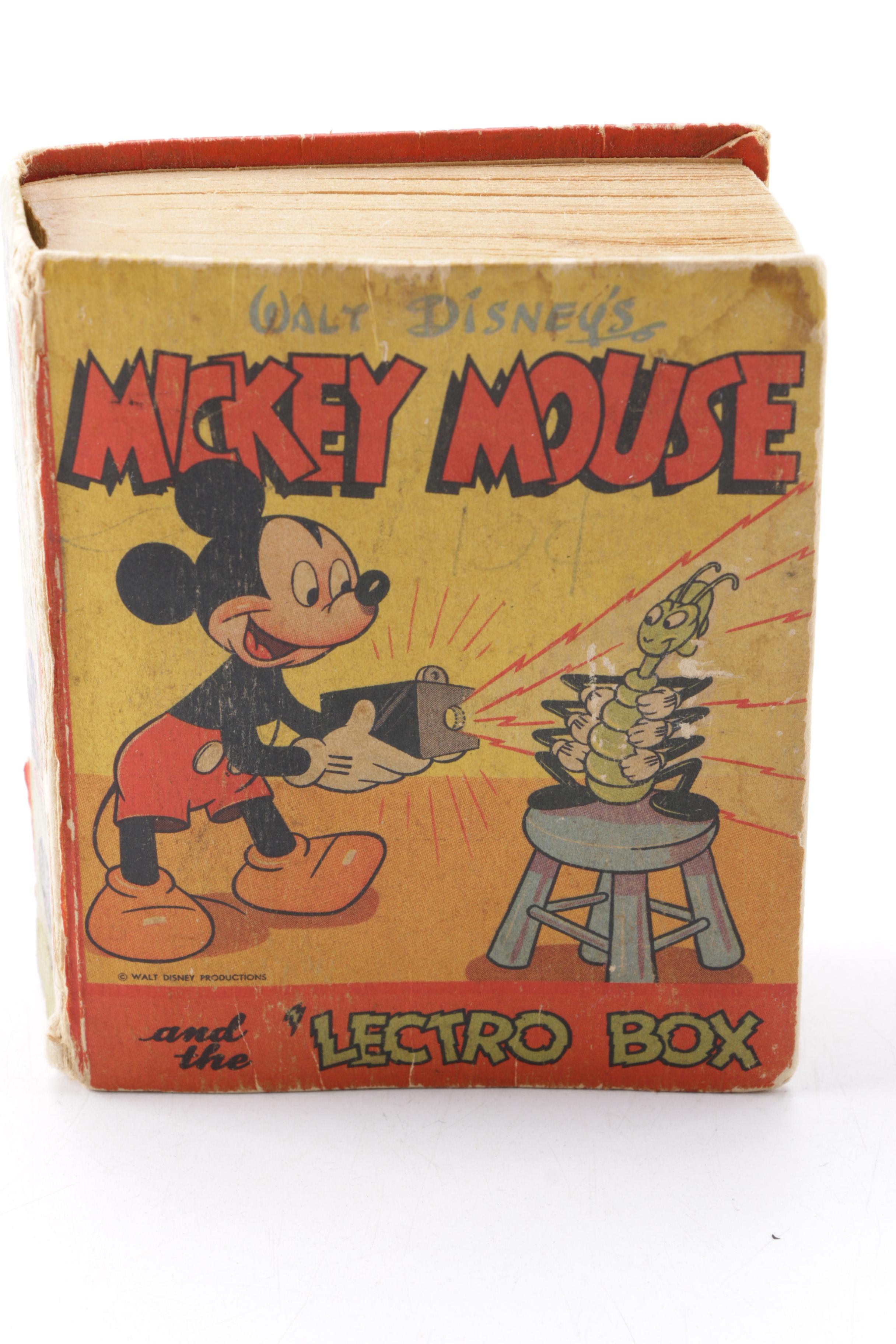 1940s-Era Mickey Mouse Card Game and Big Little Book