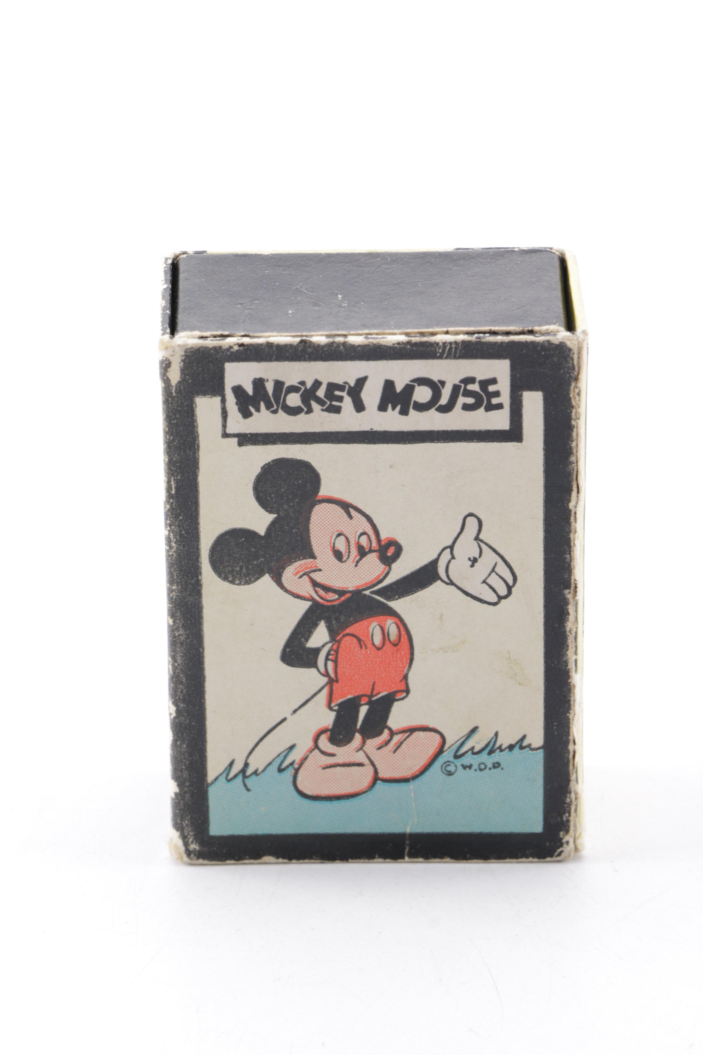 1940s-Era Mickey Mouse Card Game and Big Little Book