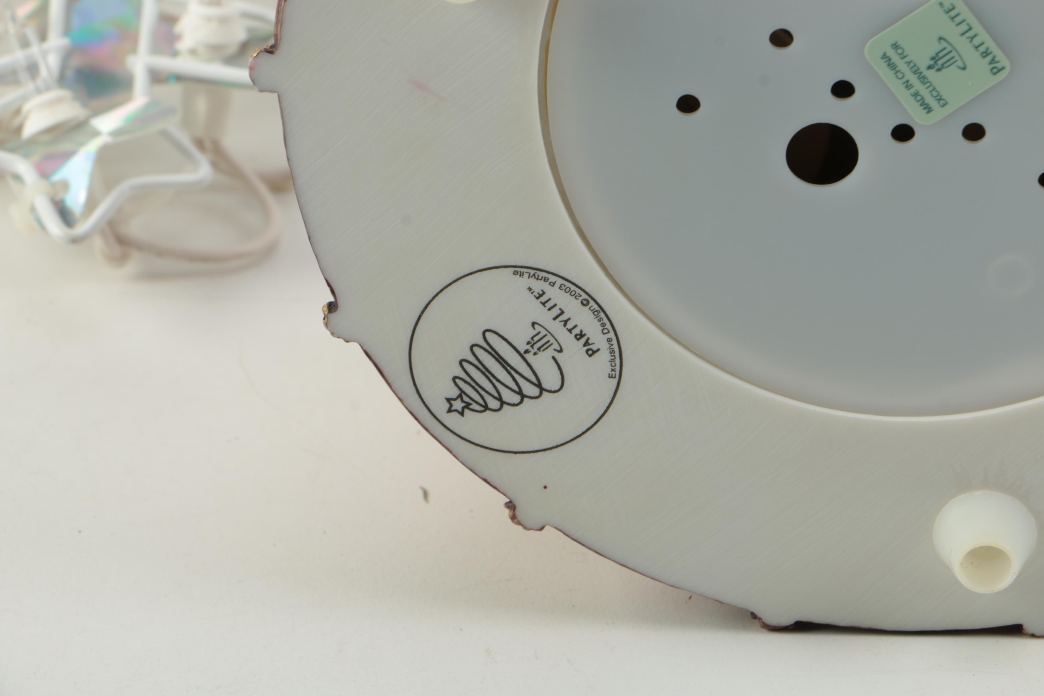 Christmas Musical Candle Holder and Snowflake Lights