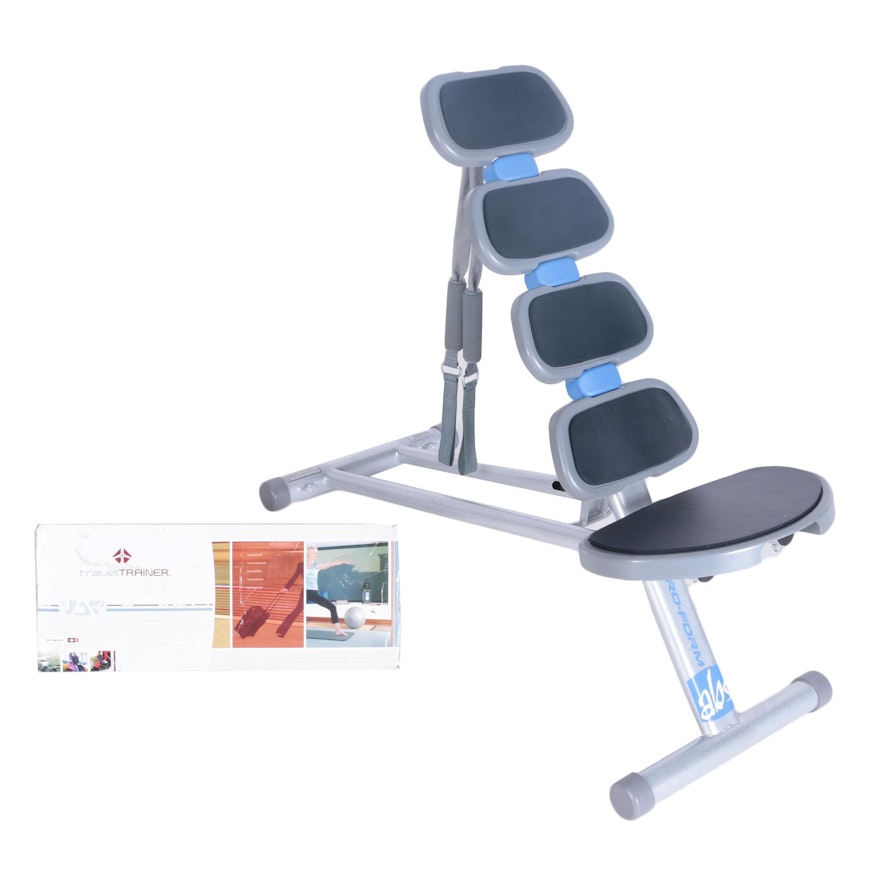 Proform Weight Bench and Travel Trainer Ball