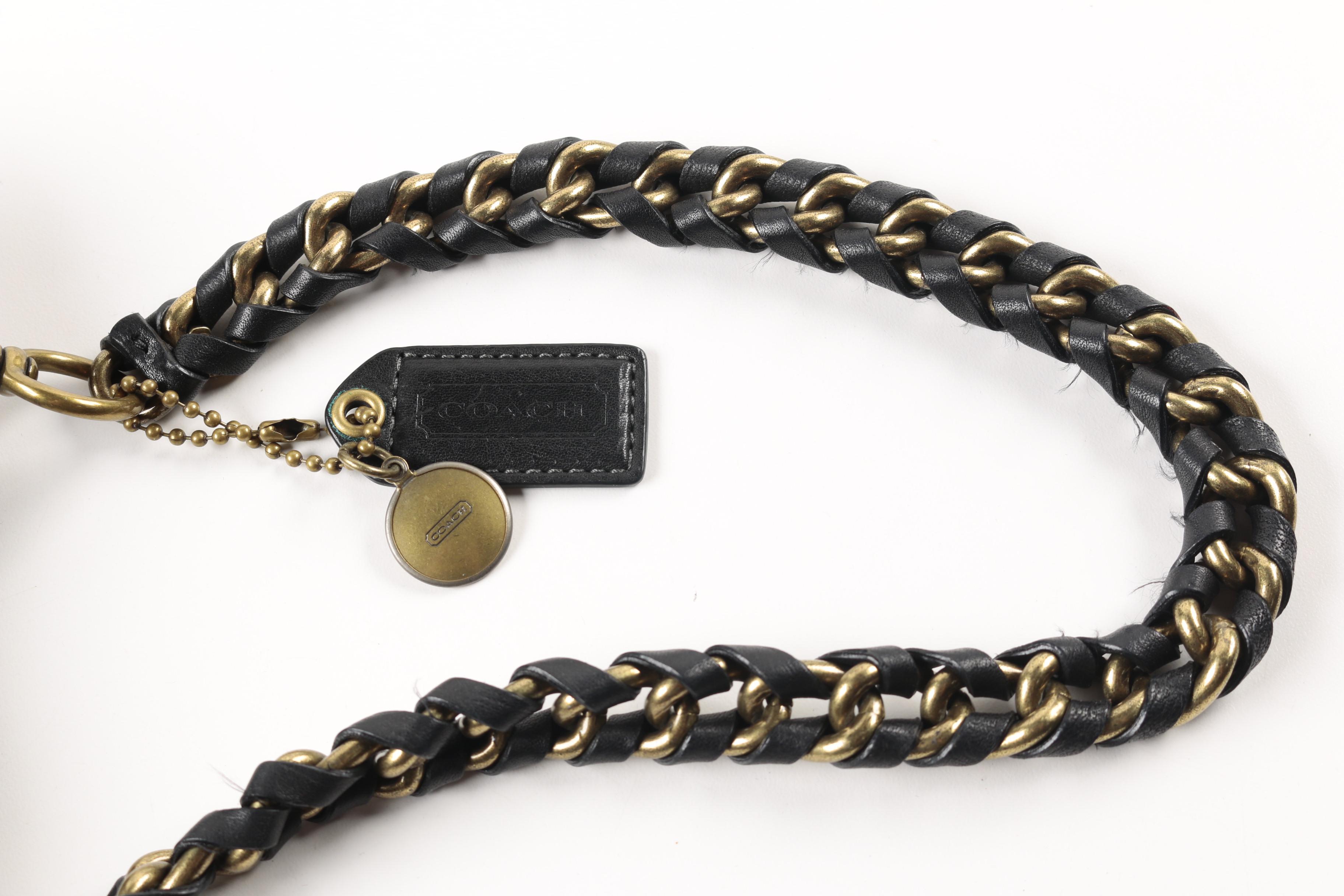 Coach Legacy Bridget Satchel and Op Art Canvas Wristlet