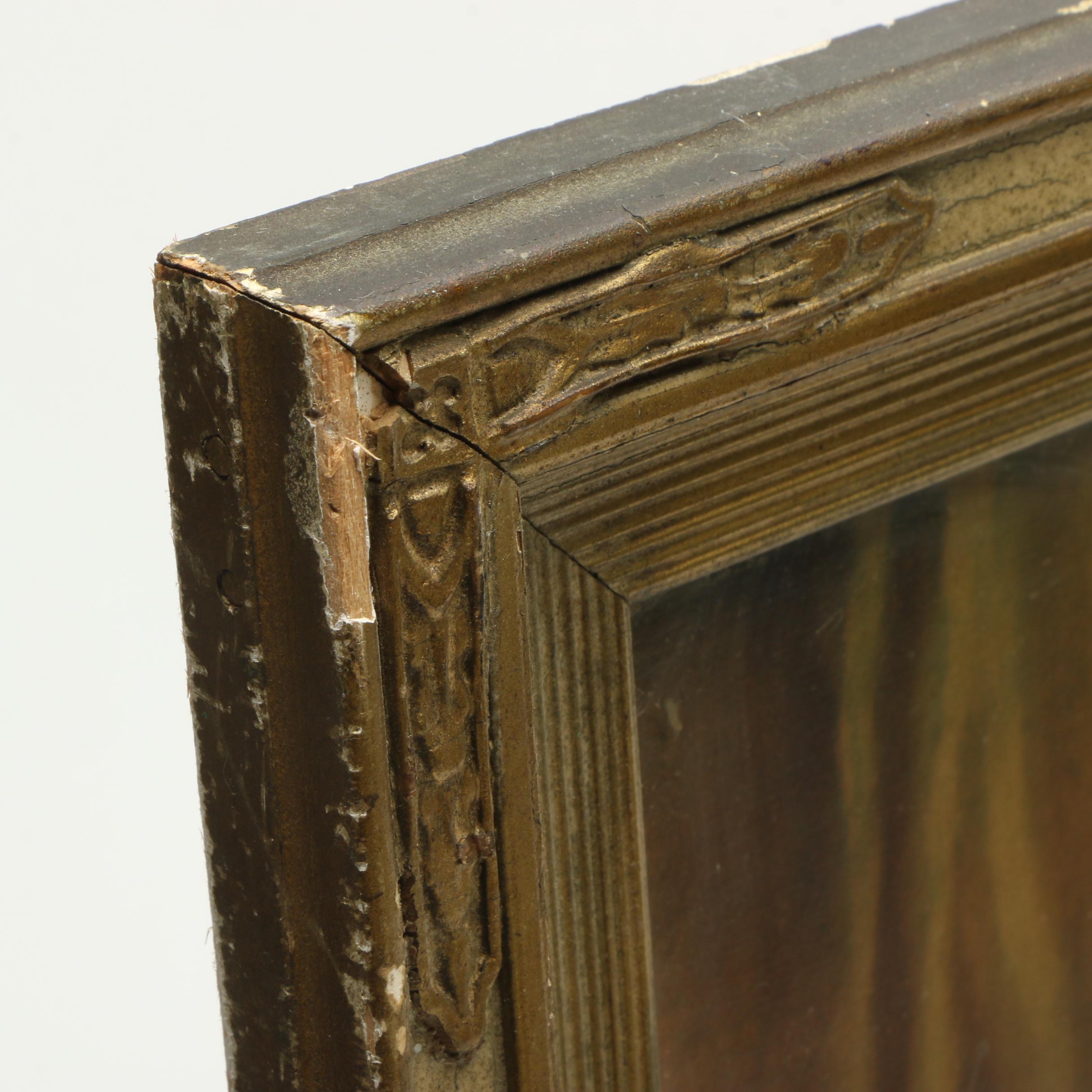 Vintage Mechanical Print on Paper of a Still Life