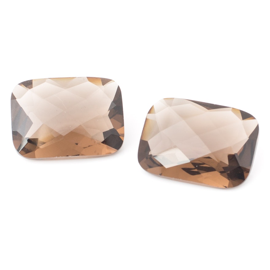 22.50 CTW Loose Smoky Quartz Gemstones