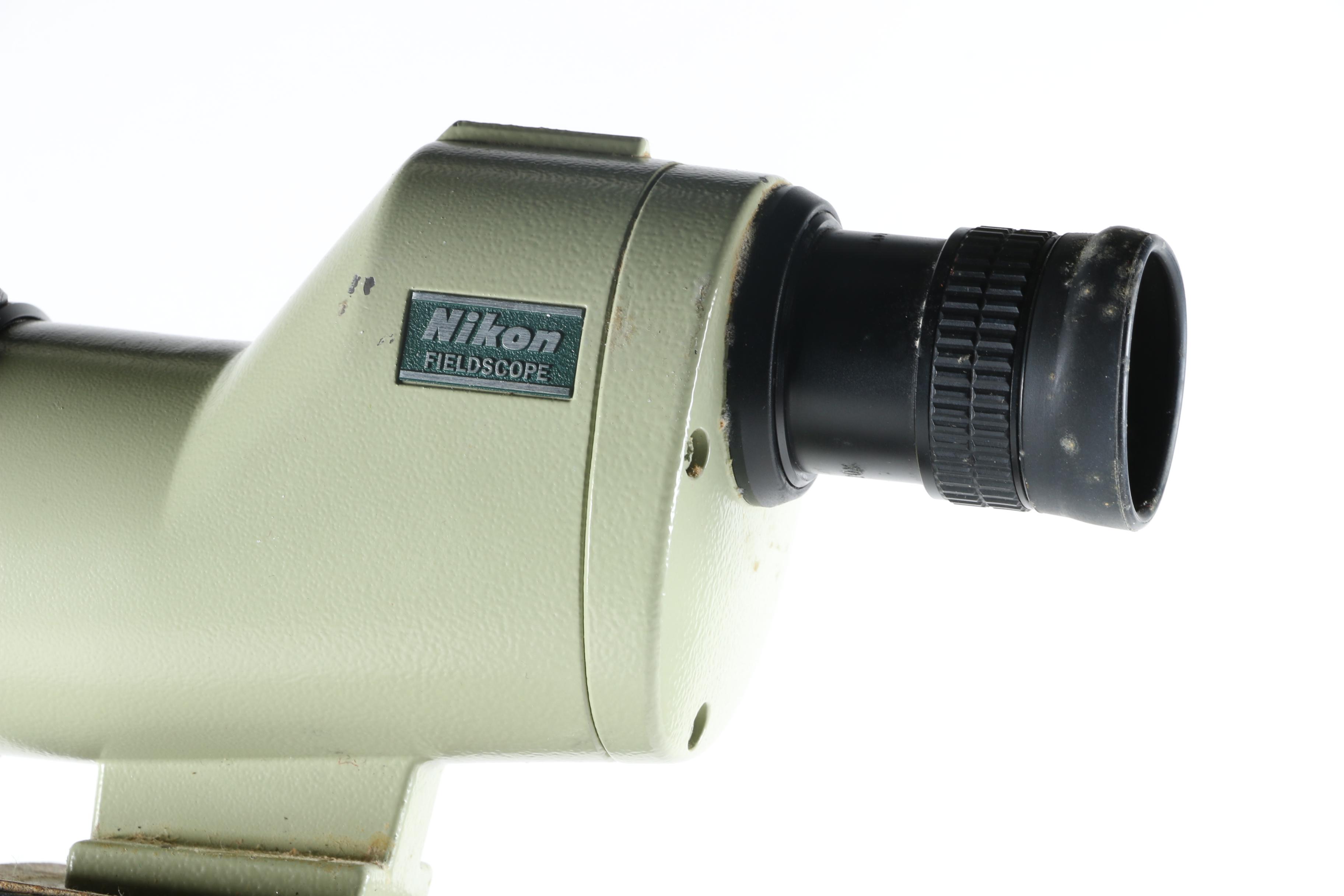Nikon Fieldscope with Celestron Tripod