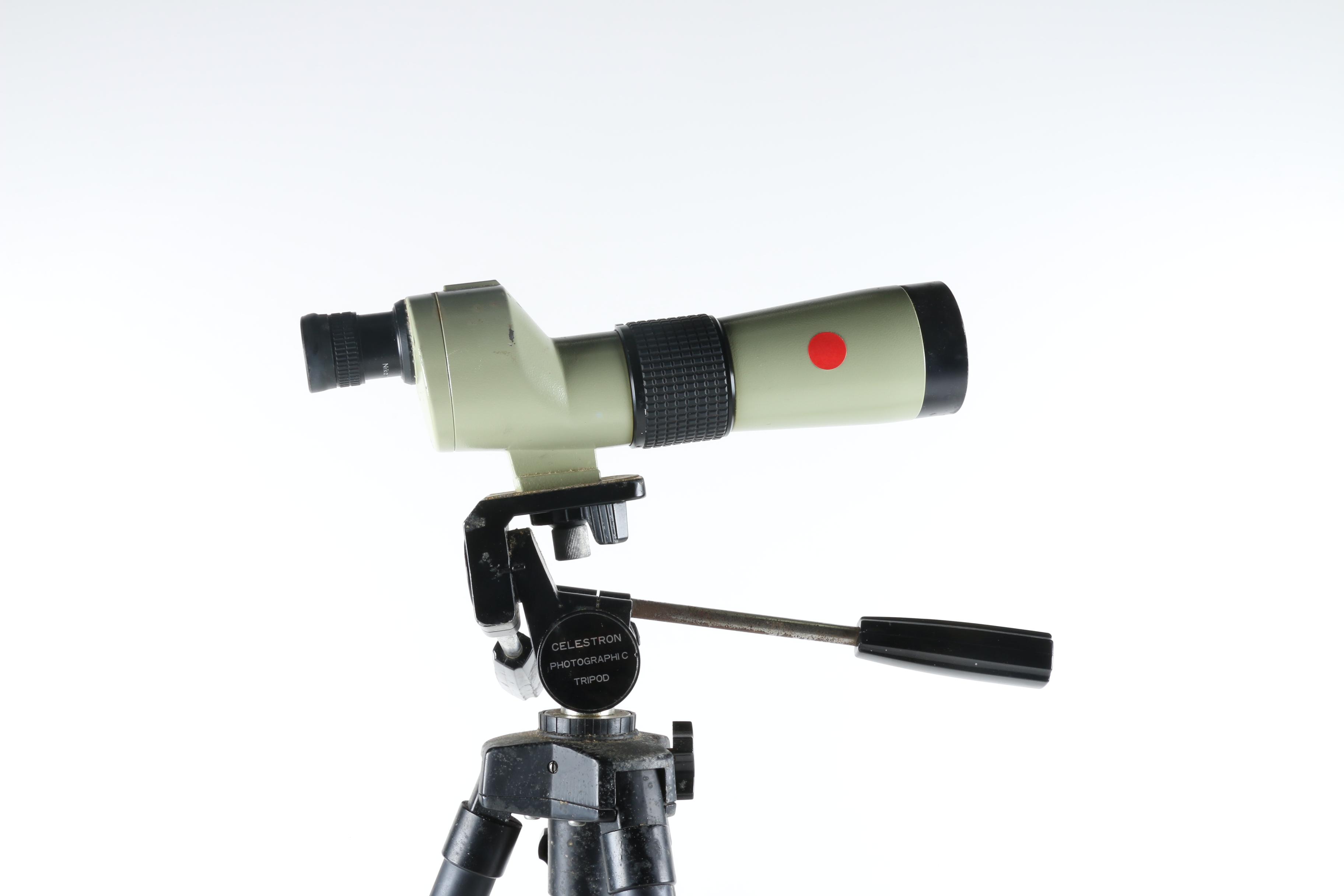 Nikon Fieldscope with Celestron Tripod