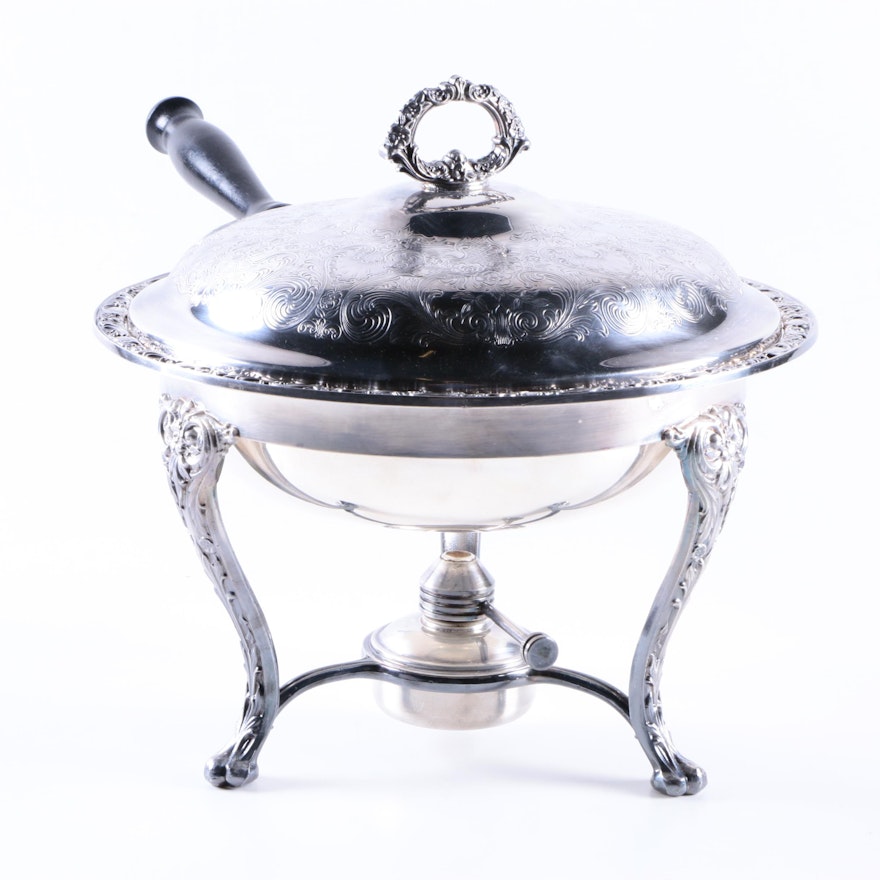 Silver Plate Chaffing Dish