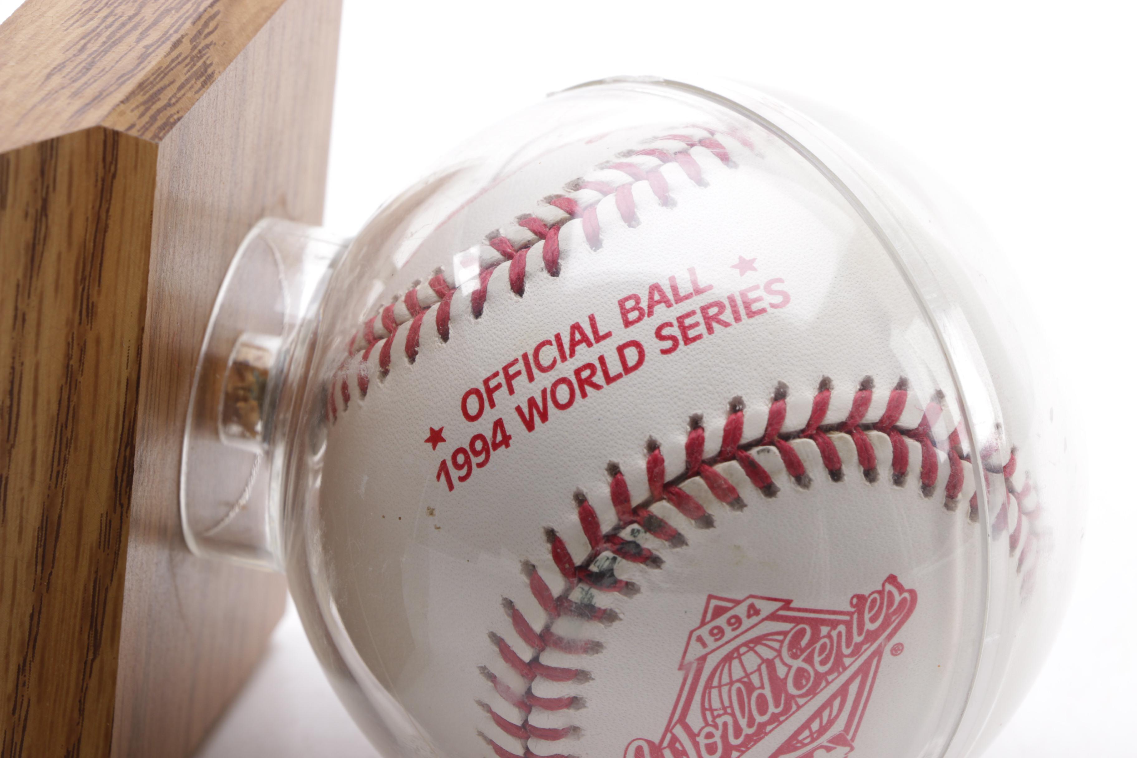 Bob Feller Autographed Baseball