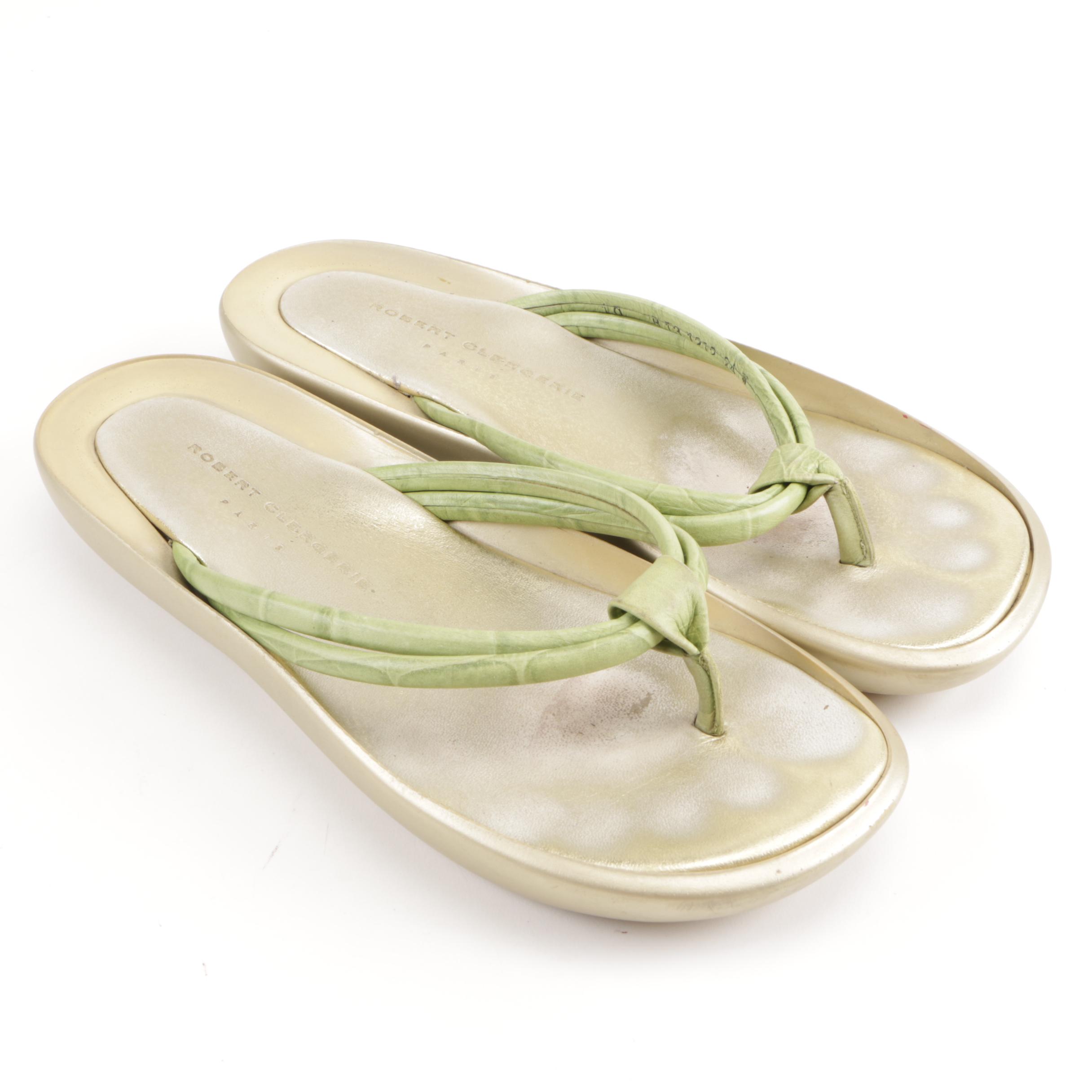 Robert Clergerie Thong Sandals