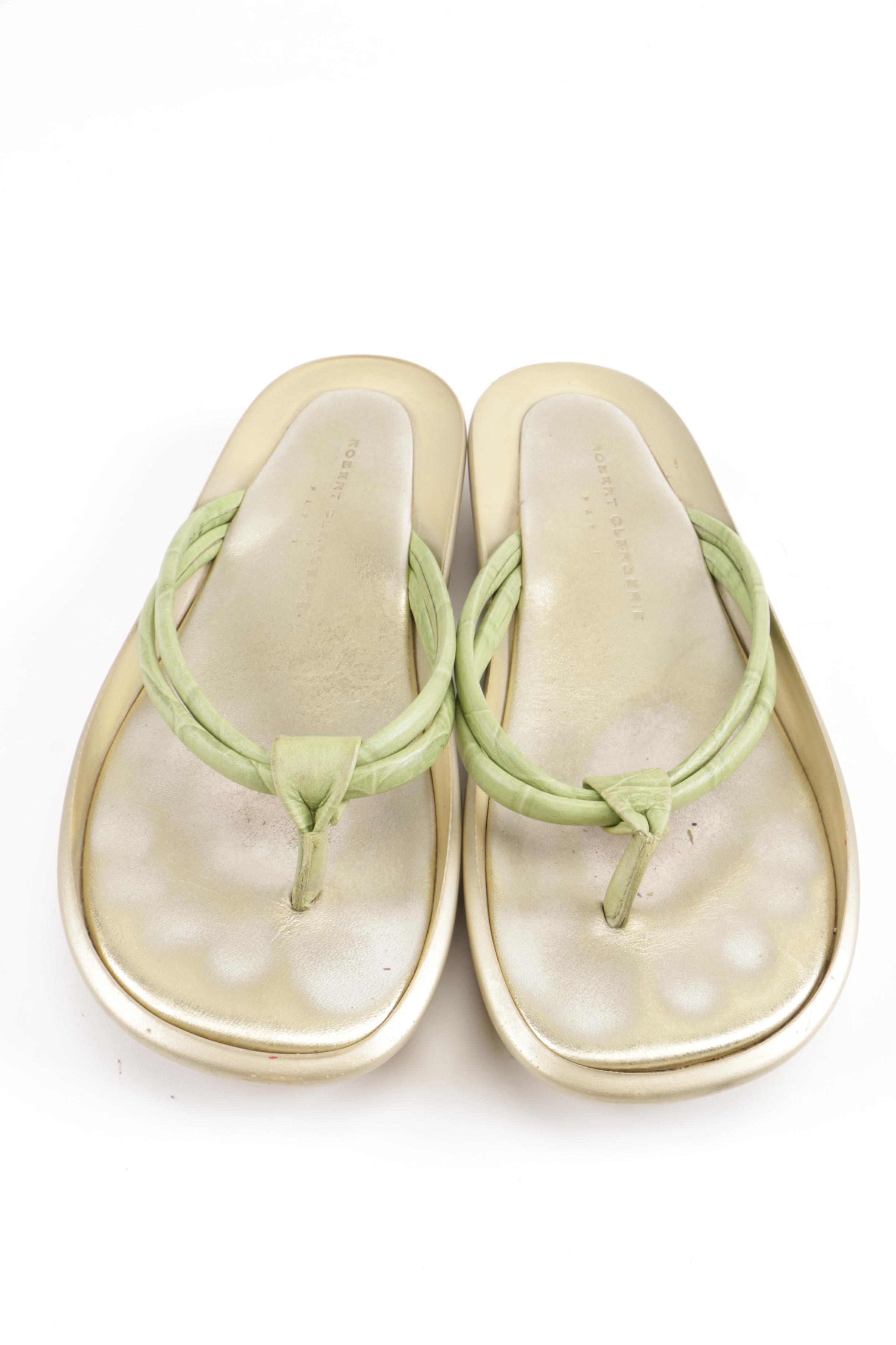 Robert Clergerie Thong Sandals