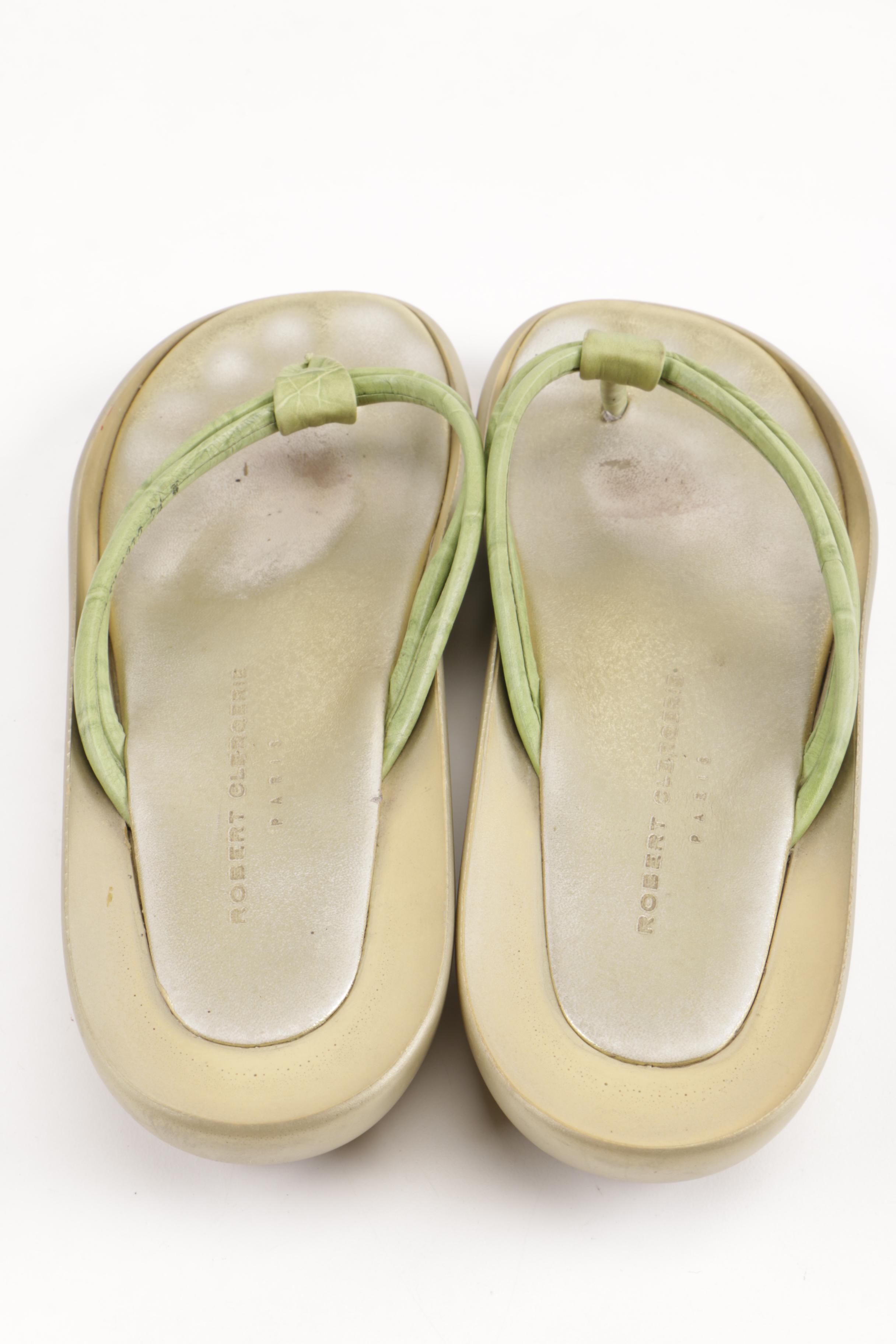 Robert Clergerie Thong Sandals