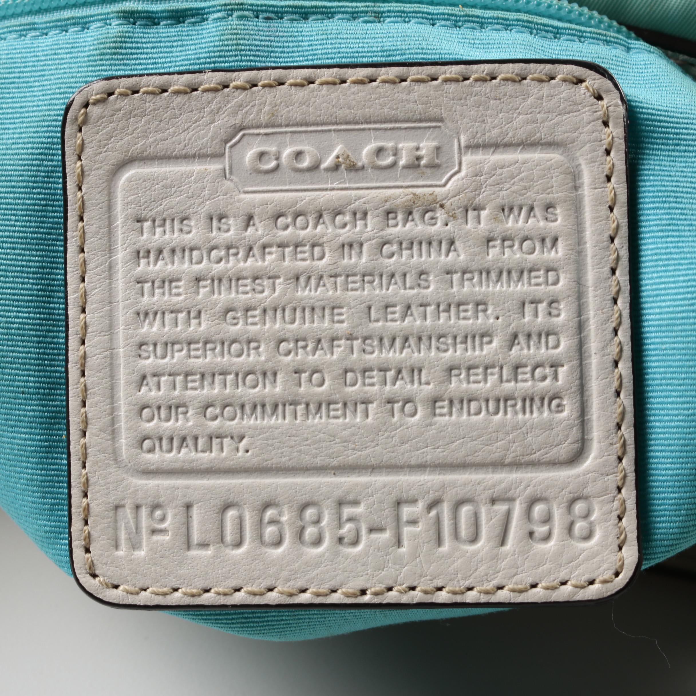 Assortment of Coach Handbags