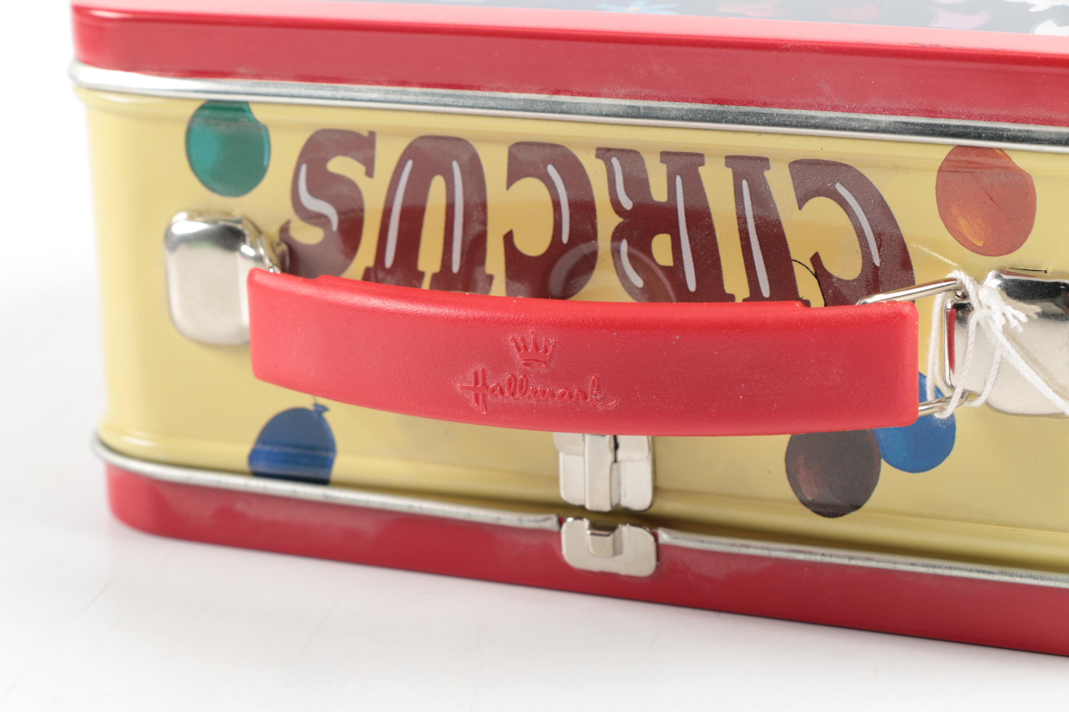 Hallmark Mickey Mouse Figurines and Limited Edition Lunch Box