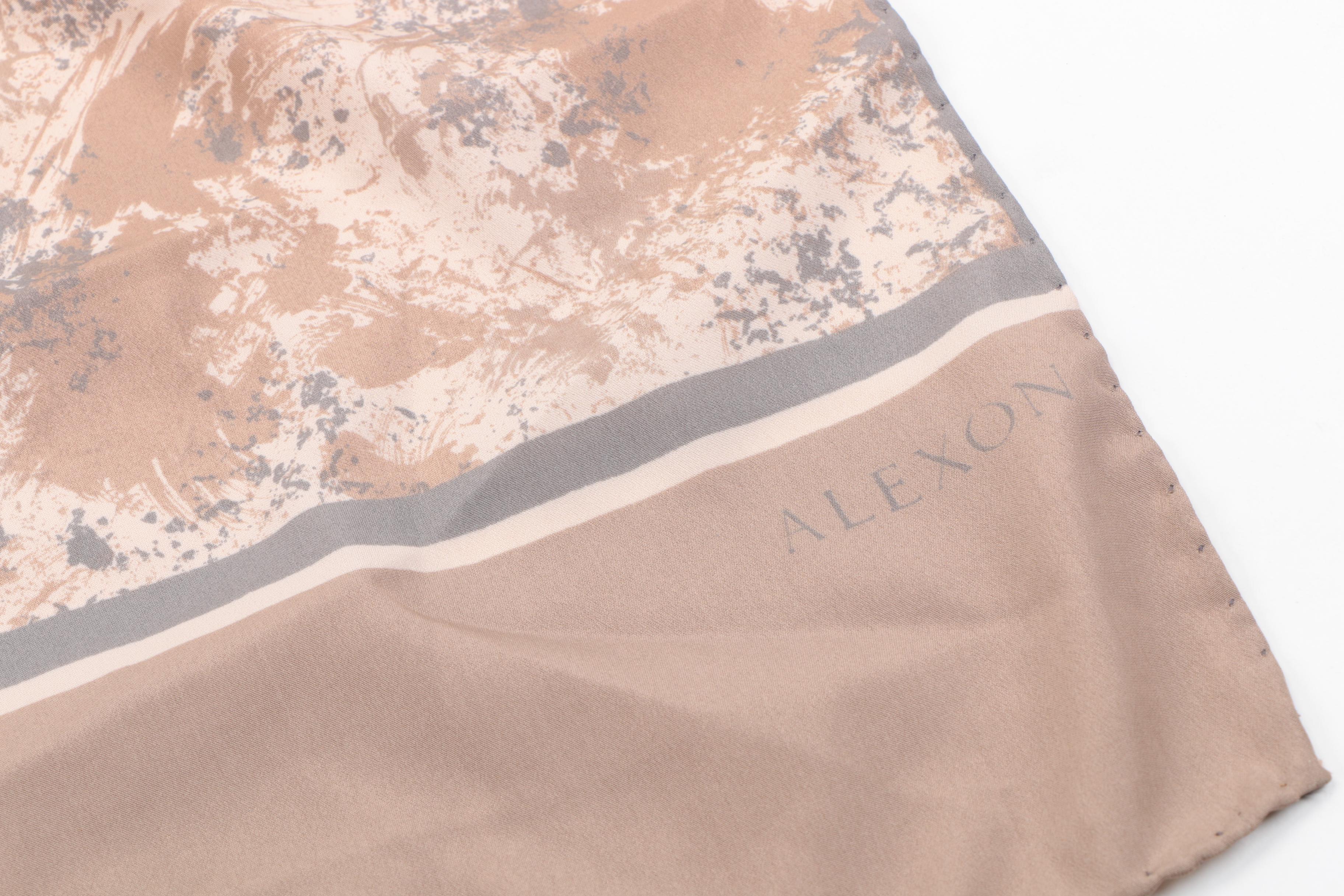 Designer Scarves Including Françoise Guerin and Pierre Balmain