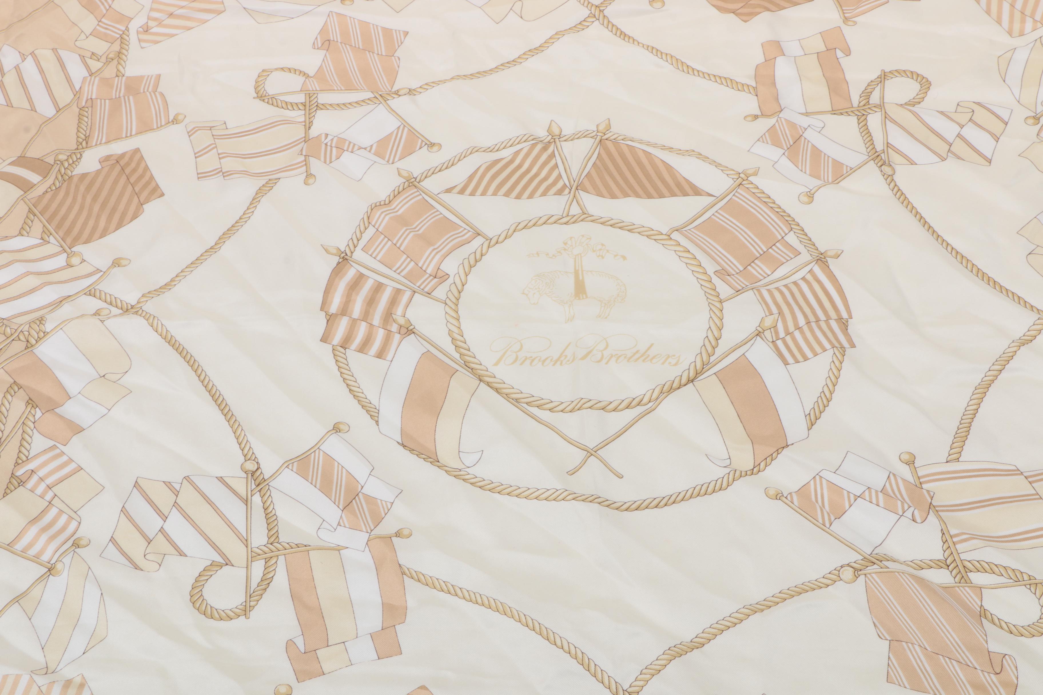 Designer Scarves Including Françoise Guerin and Pierre Balmain