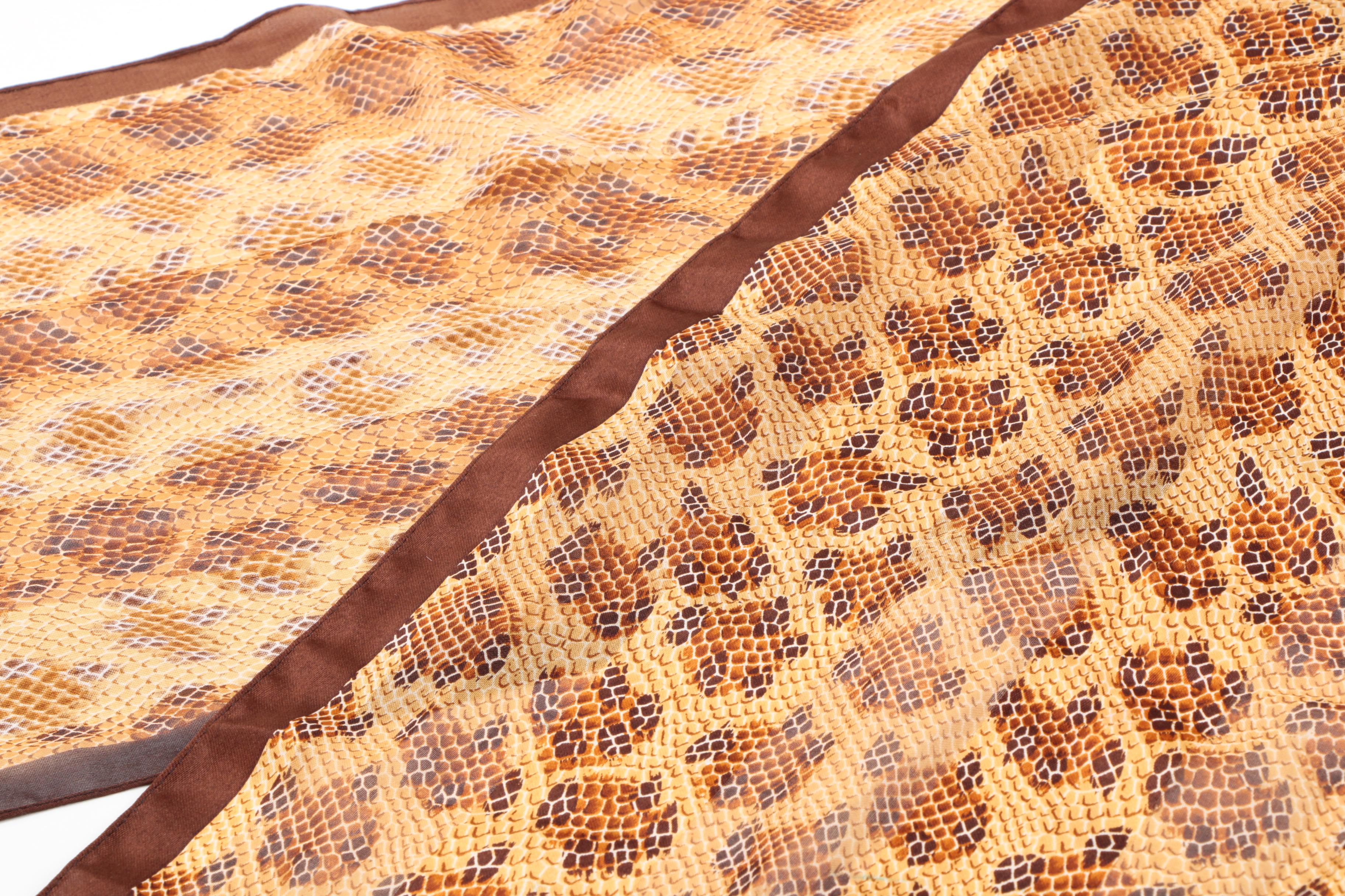 Designer Scarves Including Françoise Guerin and Pierre Balmain