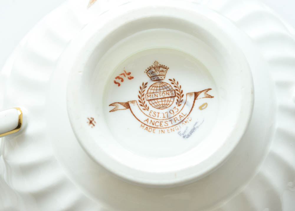 Vintage Minton "Ancestral" Bone China