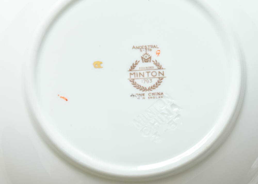 Vintage Minton "Ancestral" Bone China
