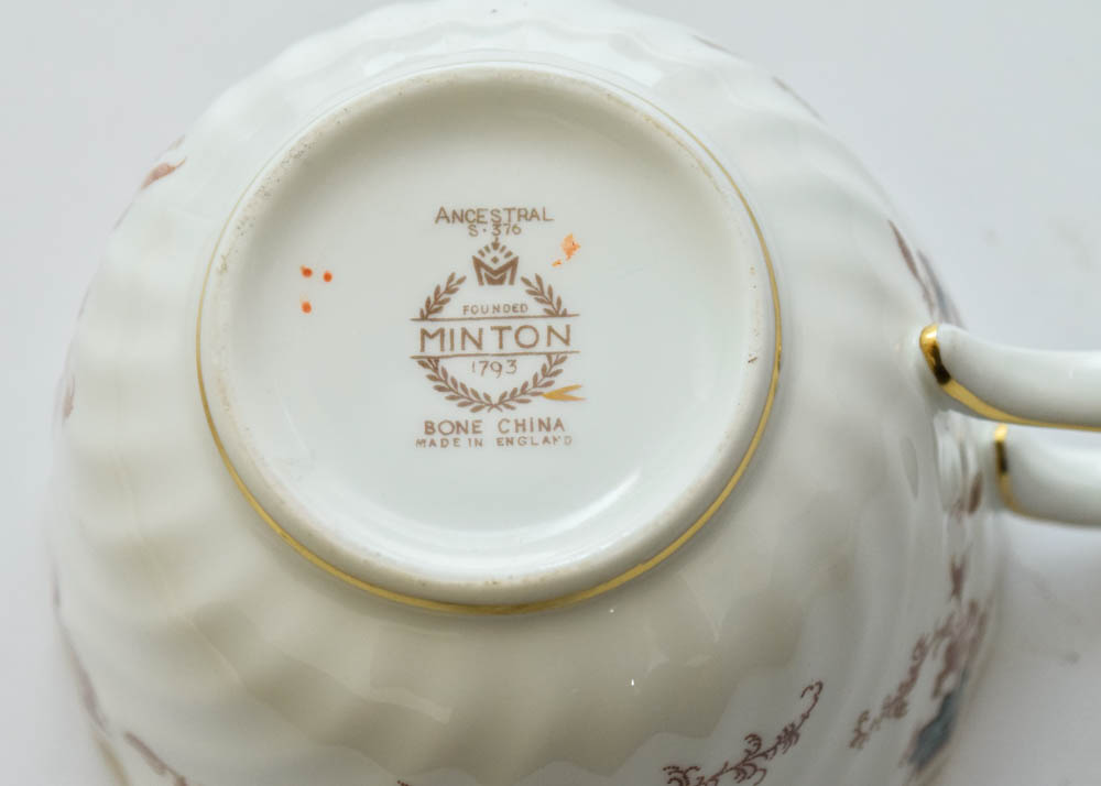Vintage Minton "Ancestral" Bone China