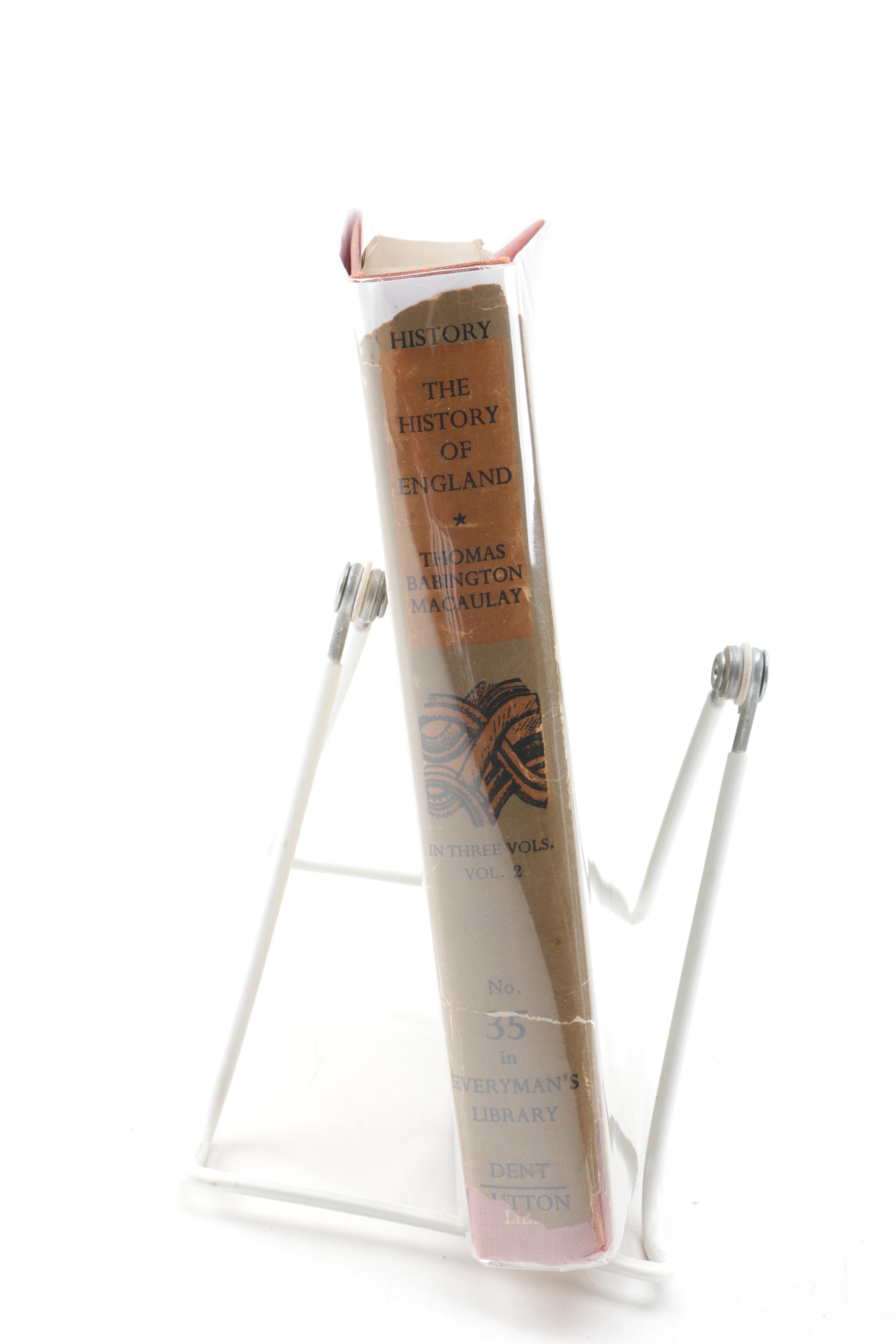 1946 Everyman's Library "The History of England" in Three Volumes