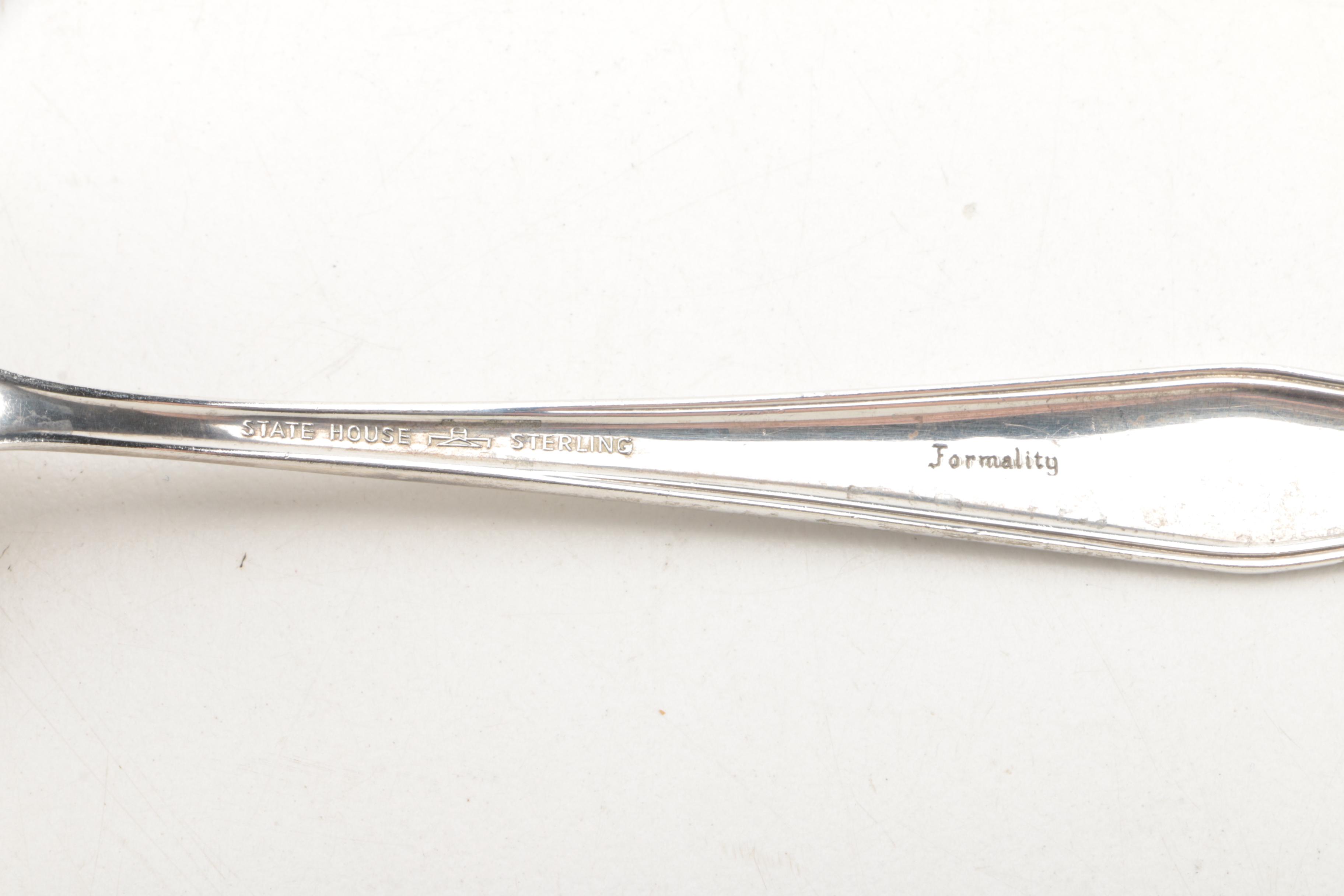 State House "Formality" Sterling Silver Flatware Set