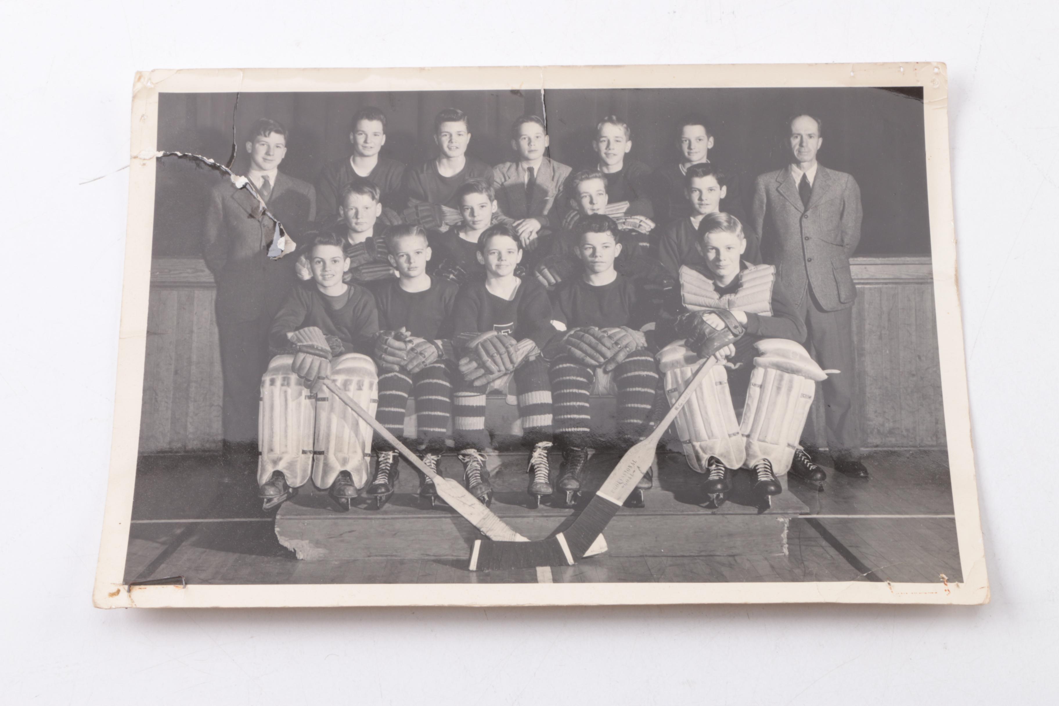 Vintage Gelatin Silver Photographs of Athletes and Others