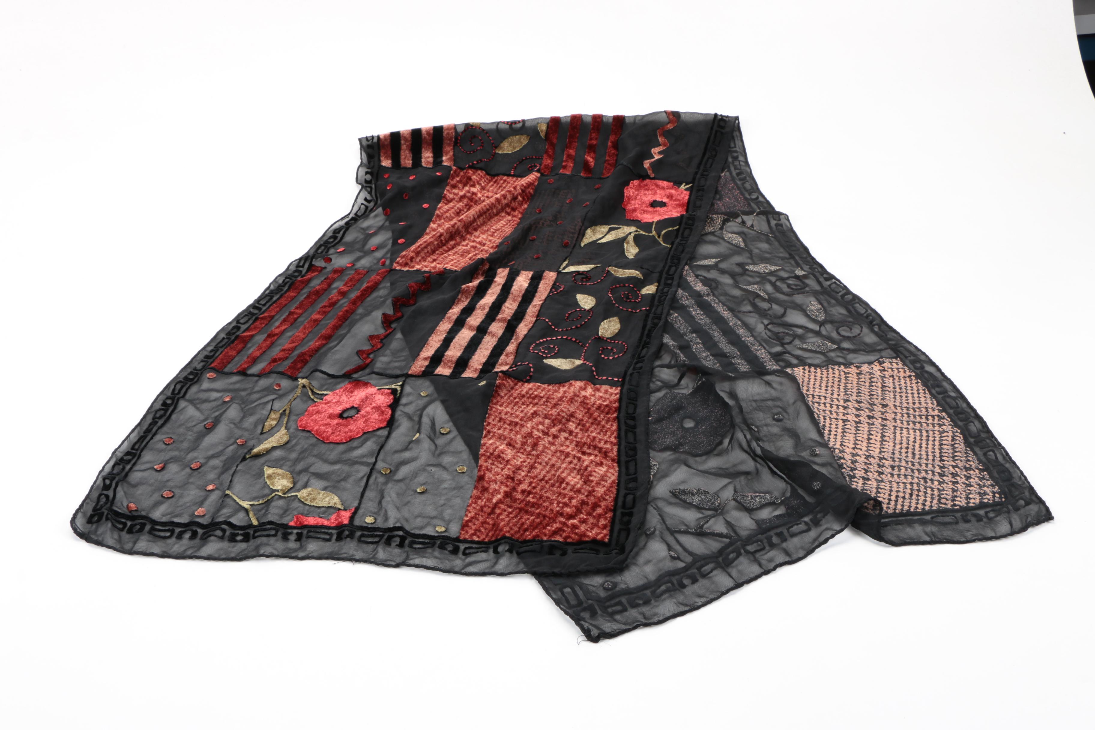 Scarf Collection Including Cacharel and Saks Fifth Avenue and Cacharel