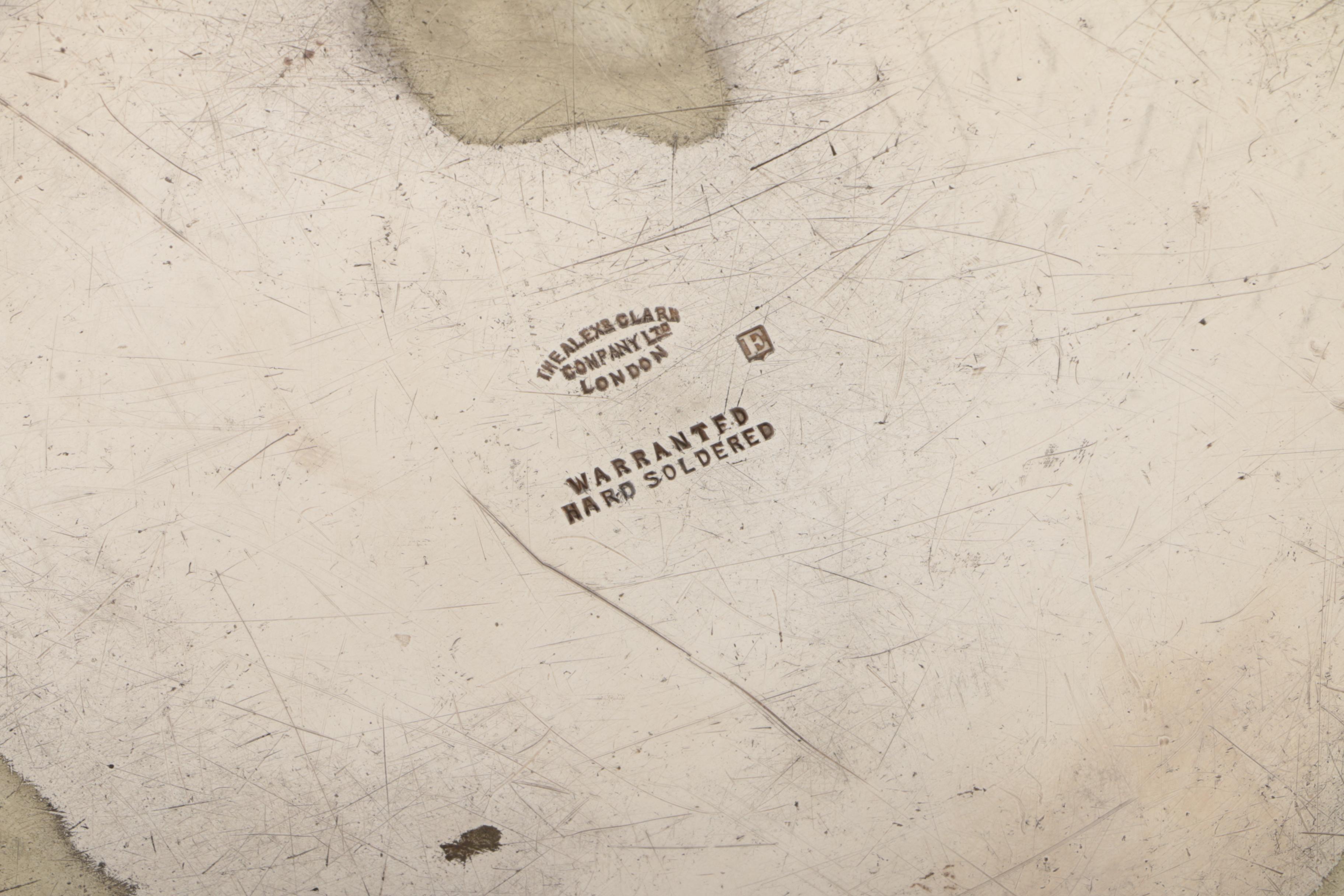 Vintage Alexander Clark Co. Ltd Silver Plate Champagne Bucket