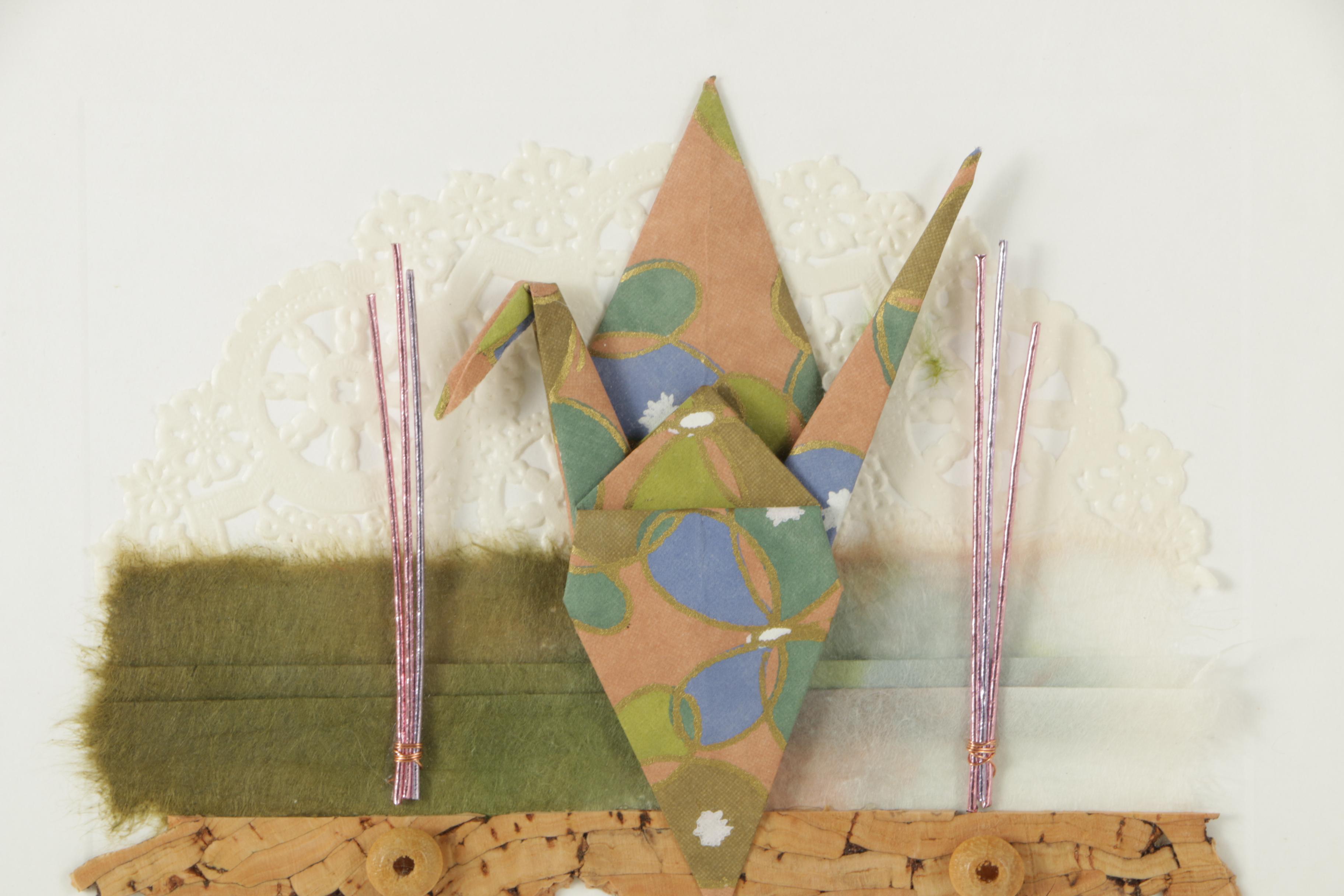 Collection of Pei-Ling Becker Mixed Media Collages