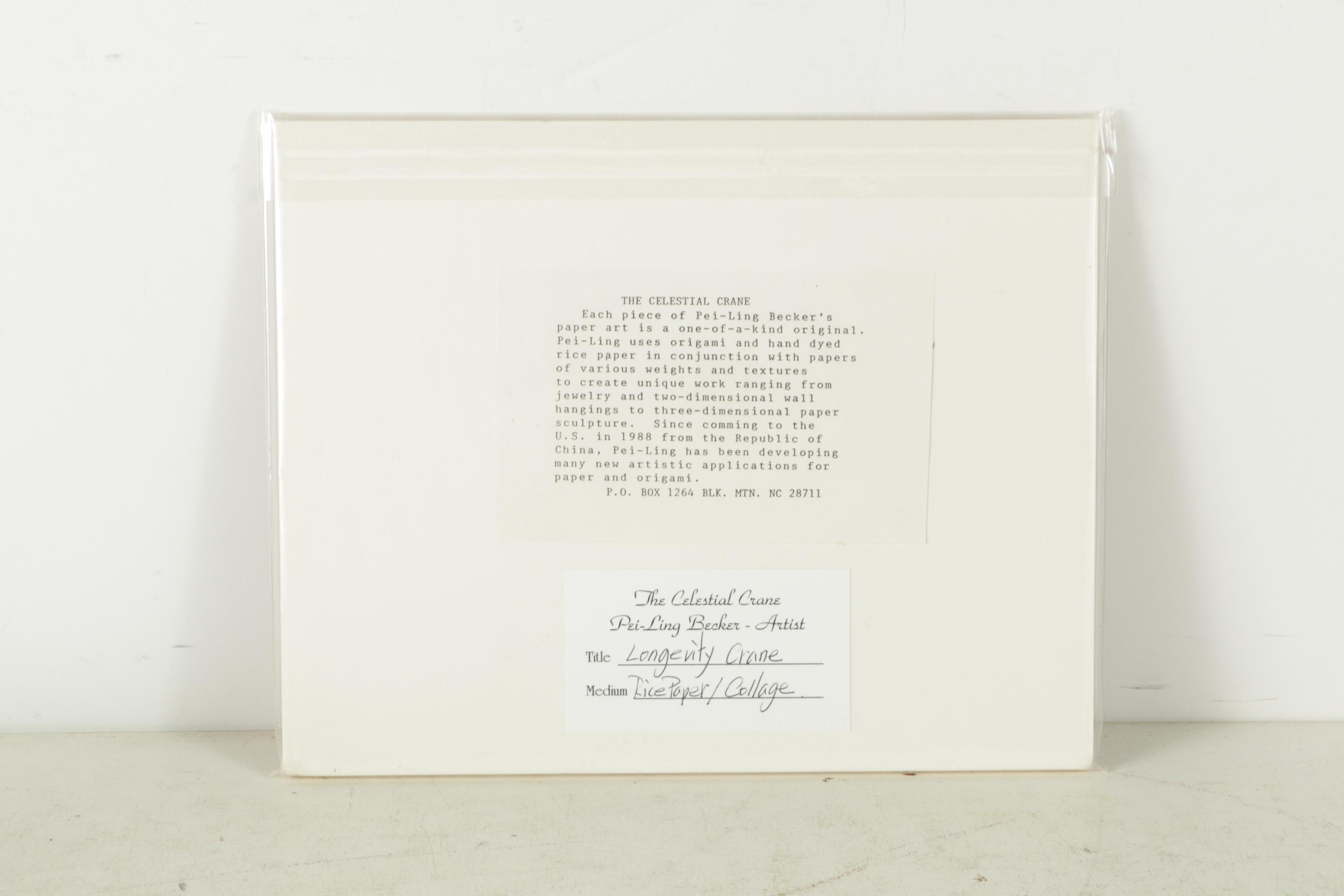 Collection of Pei-Ling Becker Mixed Media Collages