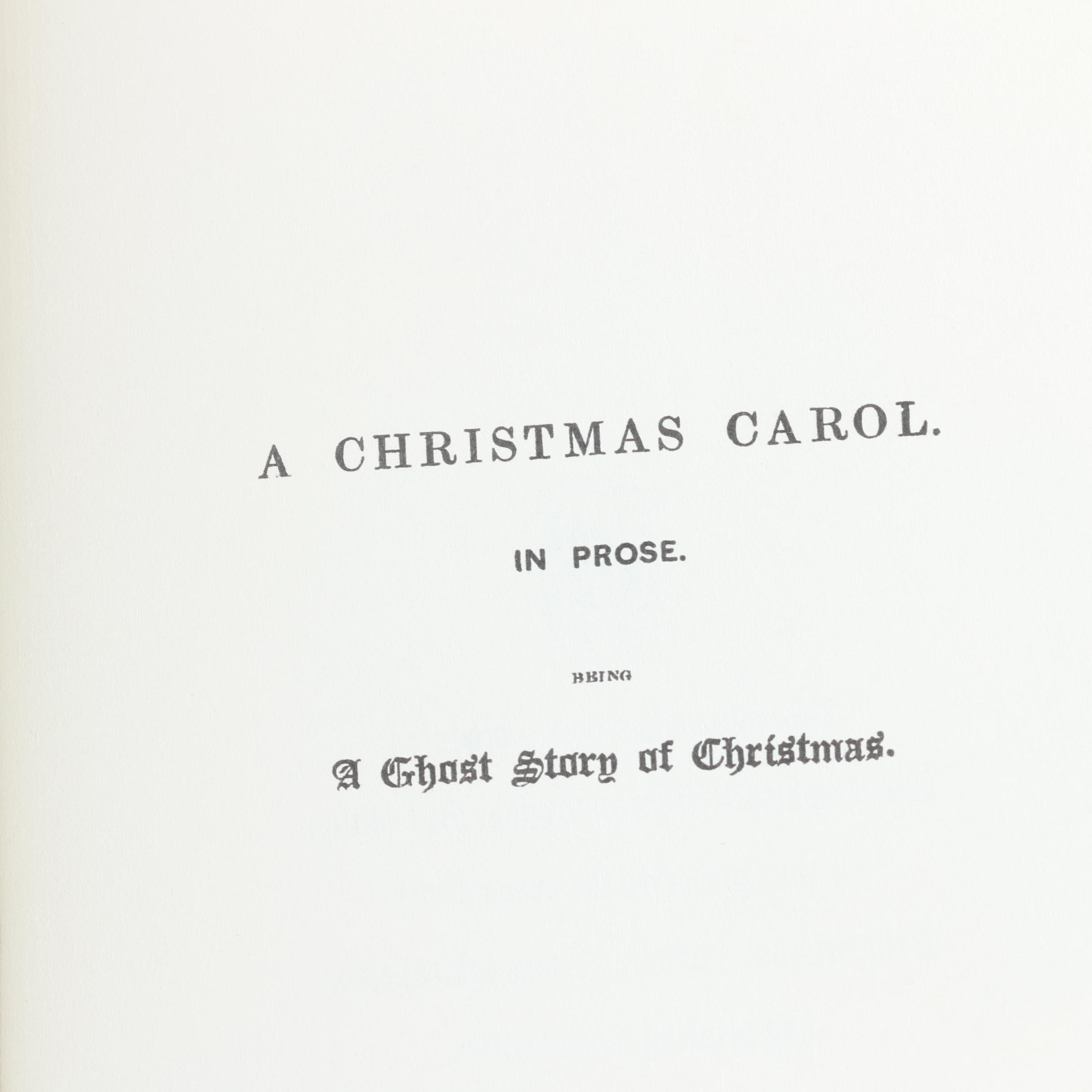 "A Charles Dickens Christmas" Collector's Edition Box Set