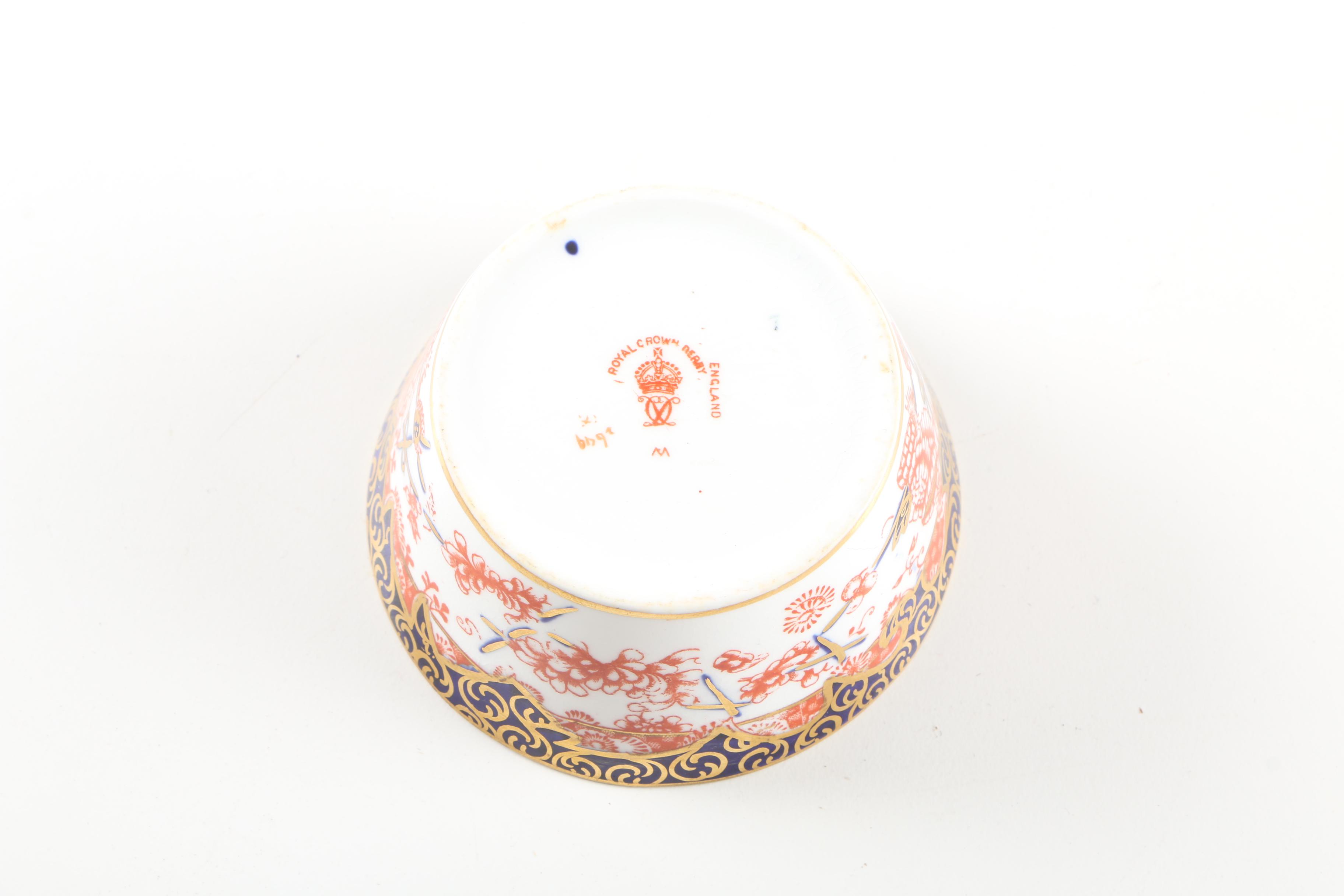 Antique Royal Crown Derby "Imari Scissors" Porcelain Tableware