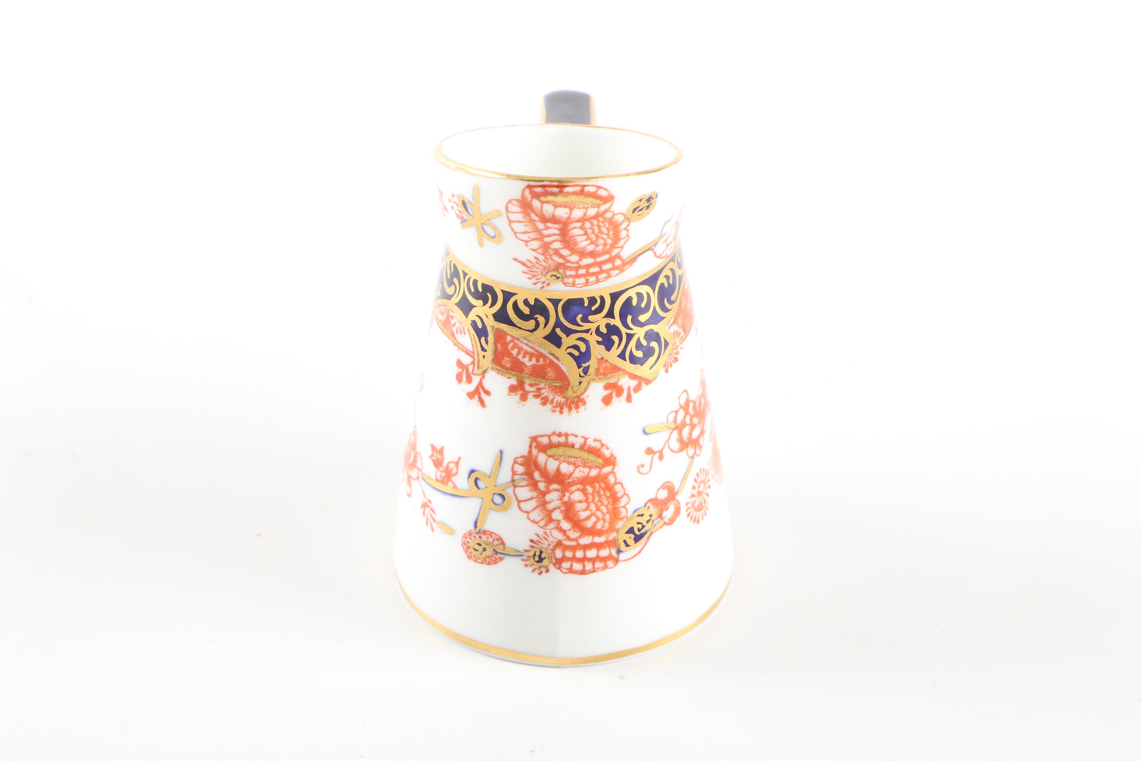 Antique Royal Crown Derby "Imari Scissors" Porcelain Tableware