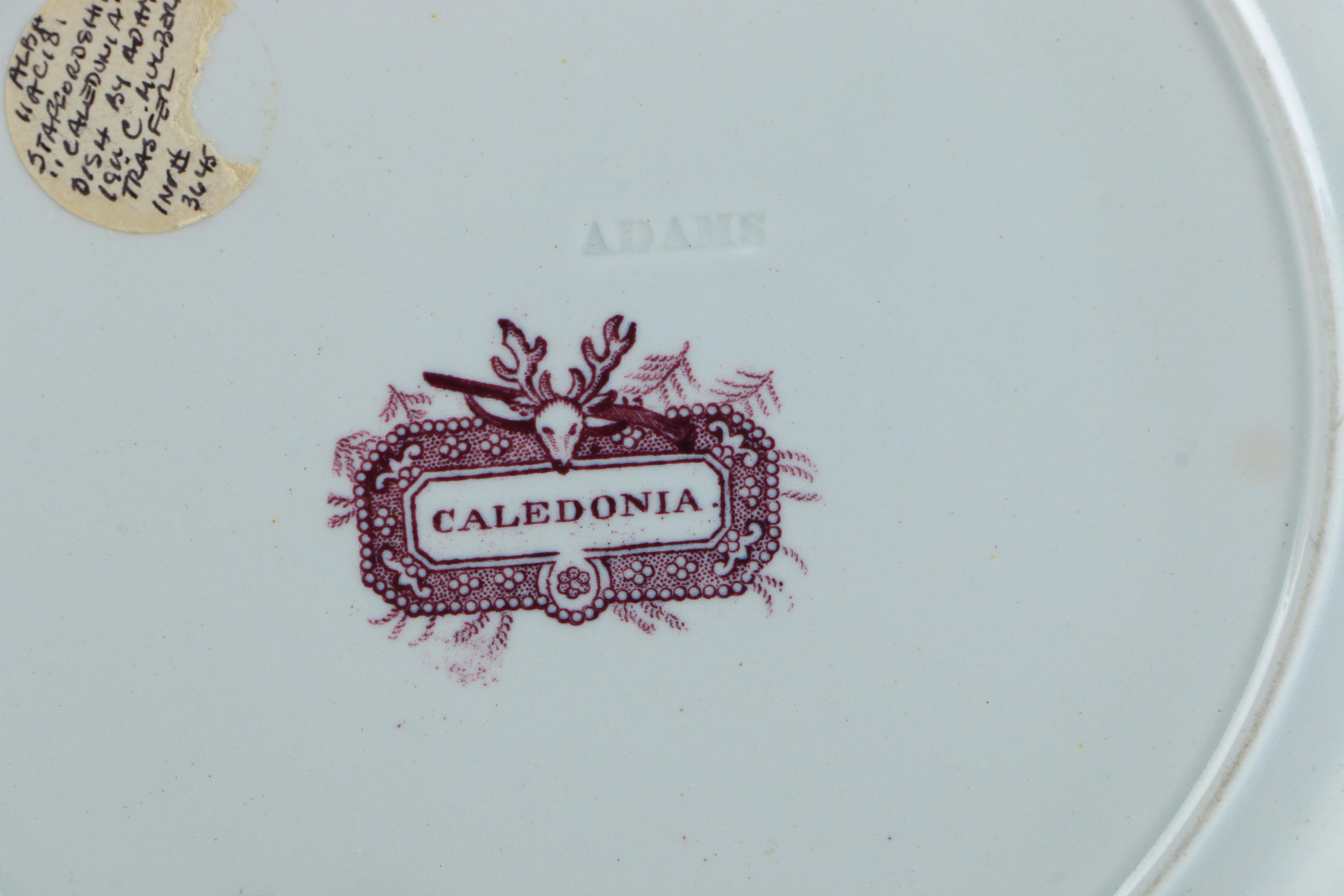 Royal Doulton "Pomeroy Blue" Ceramic Platter and Other Assorted Platters