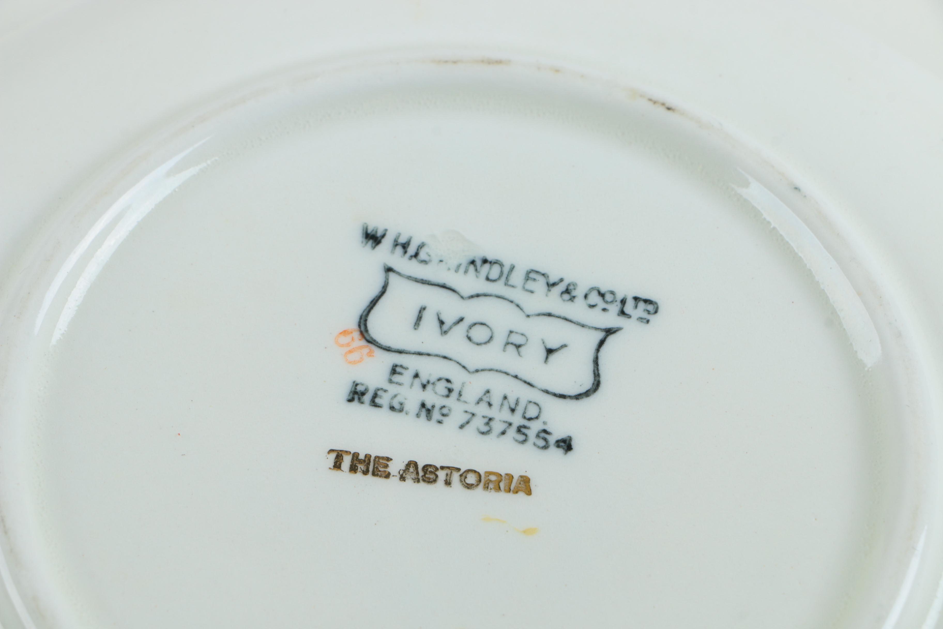 Royal Doulton "Pomeroy Blue" Ceramic Platter and Other Assorted Platters