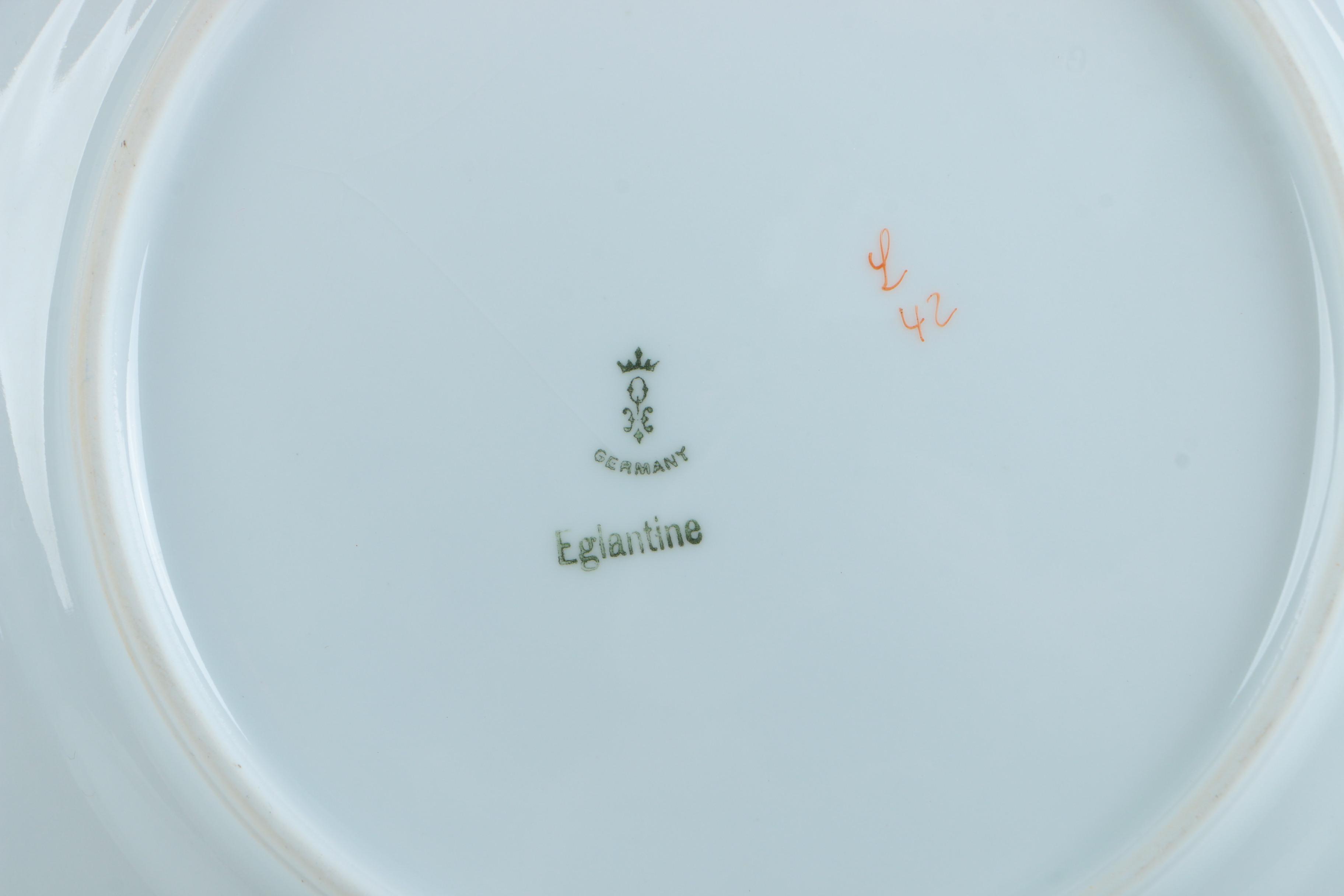 Royal Doulton "Pomeroy Blue" Ceramic Platter and Other Assorted Platters