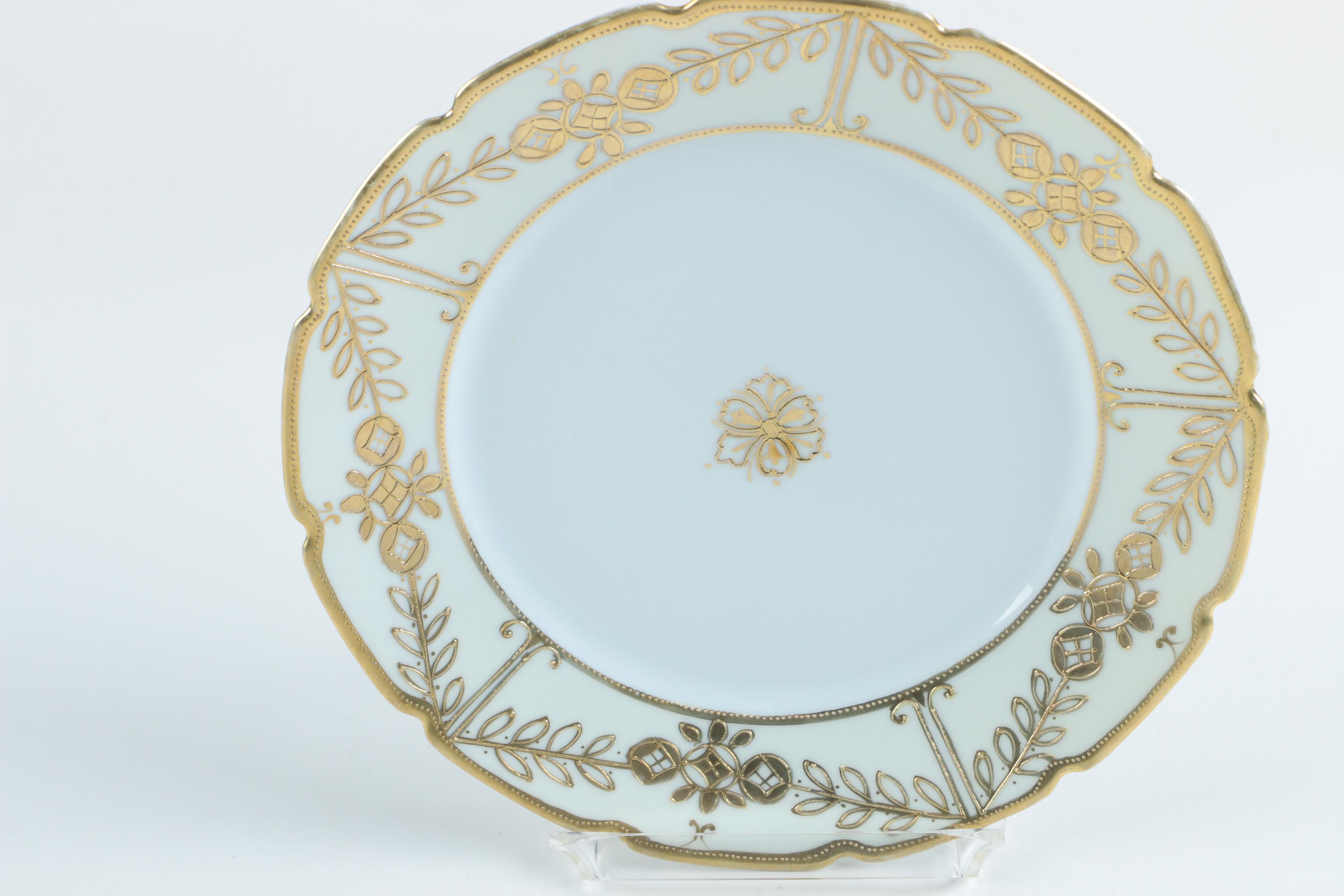 Royal Doulton "Pomeroy Blue" Ceramic Platter and Other Assorted Platters