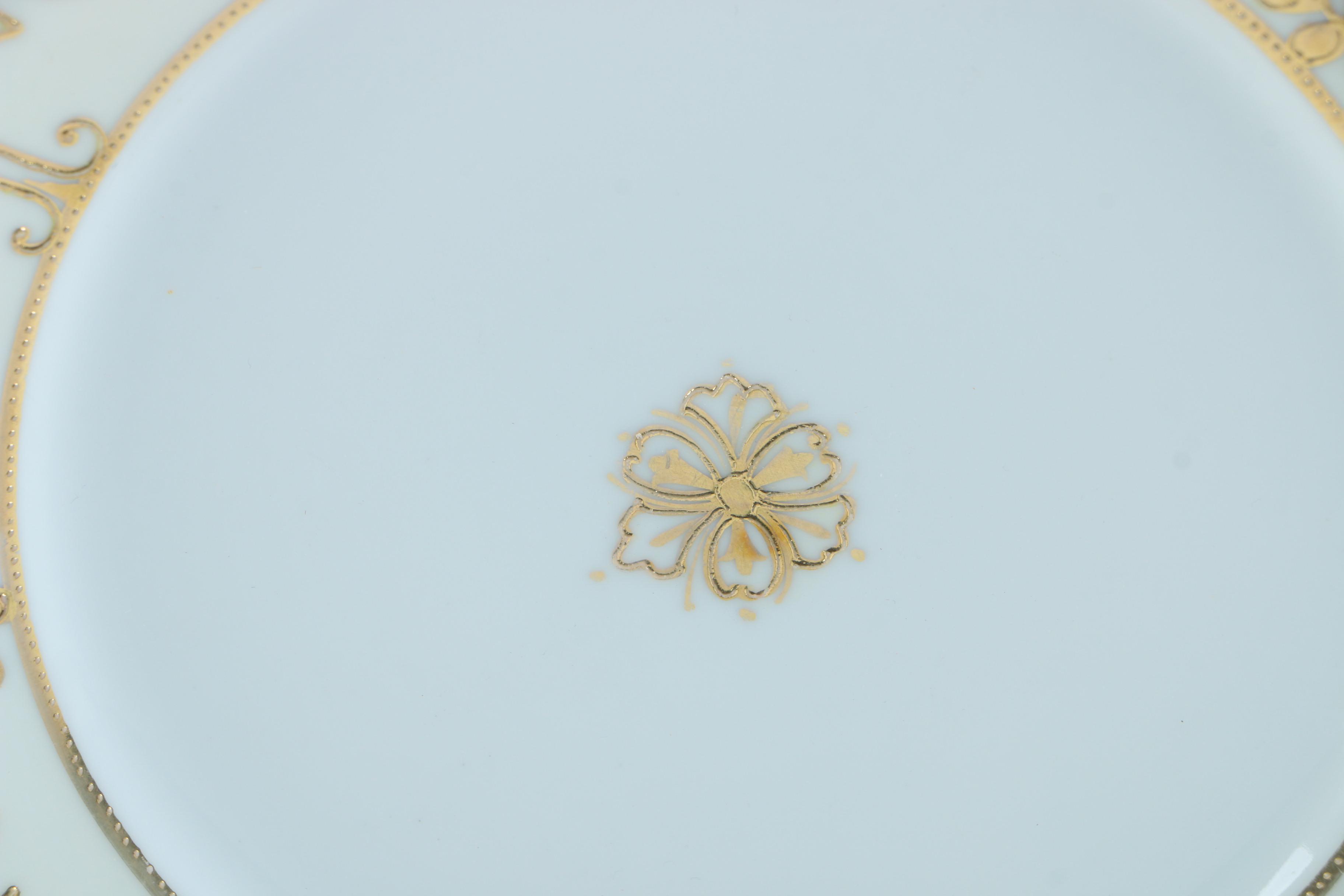 Royal Doulton "Pomeroy Blue" Ceramic Platter and Other Assorted Platters