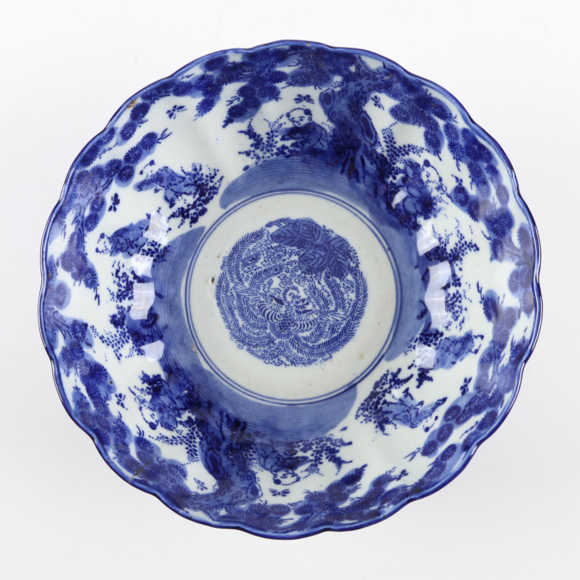 Chinese Porcelain Bowls and Egg Cup