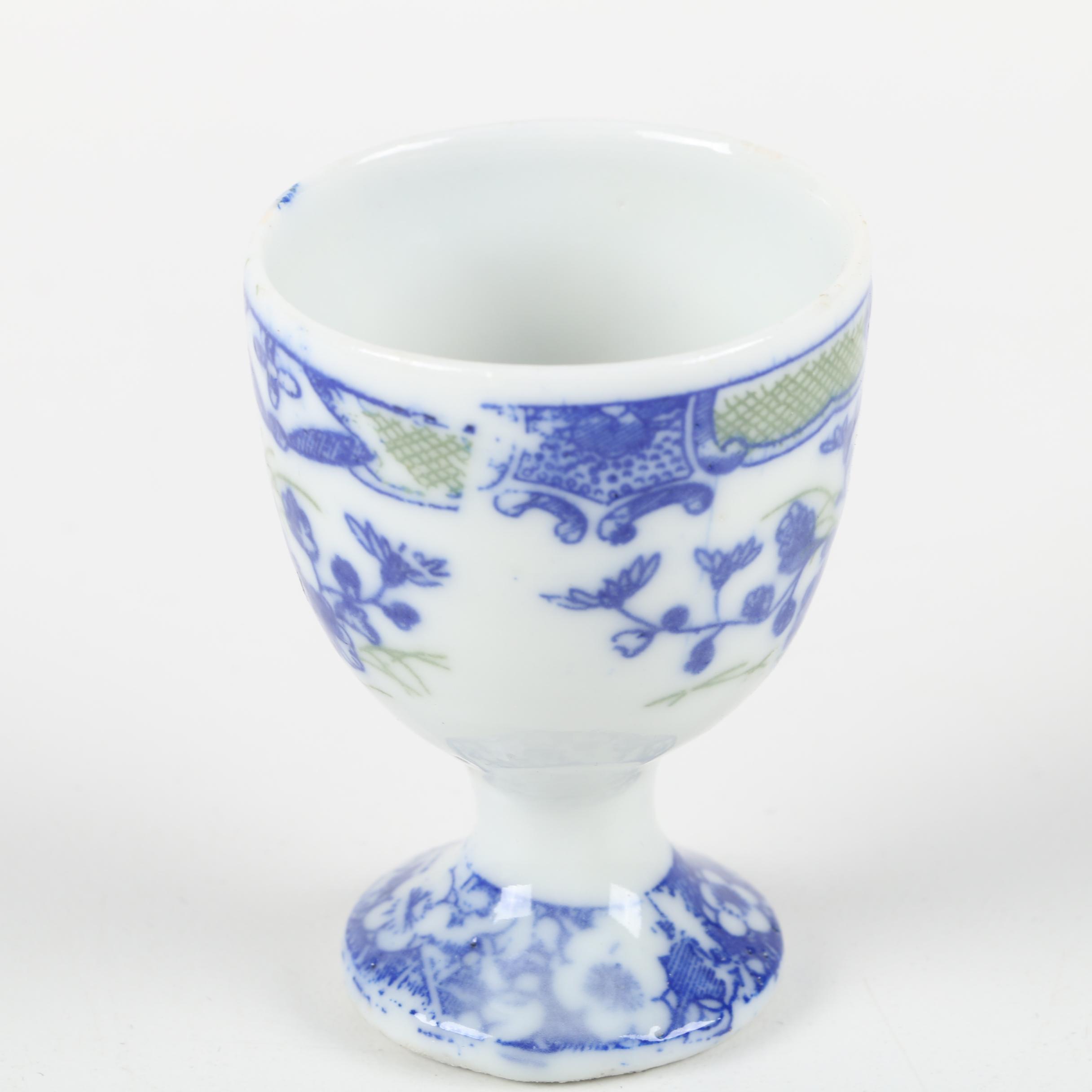 Chinese Porcelain Bowls and Egg Cup