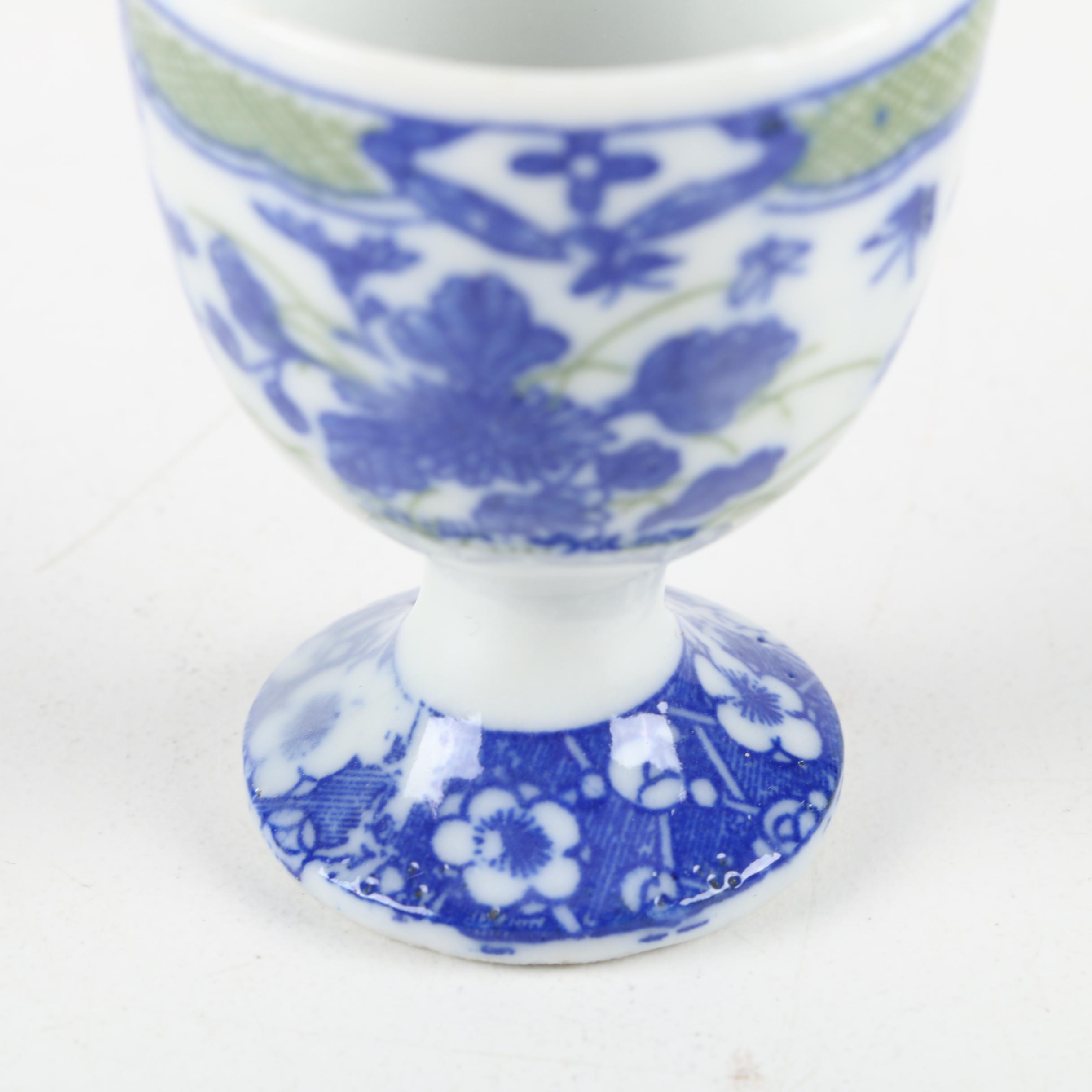 Chinese Porcelain Bowls and Egg Cup