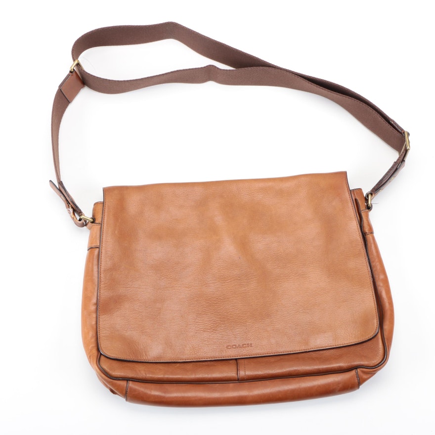 Coach Leather Legacy Bleeker Courrier Bag