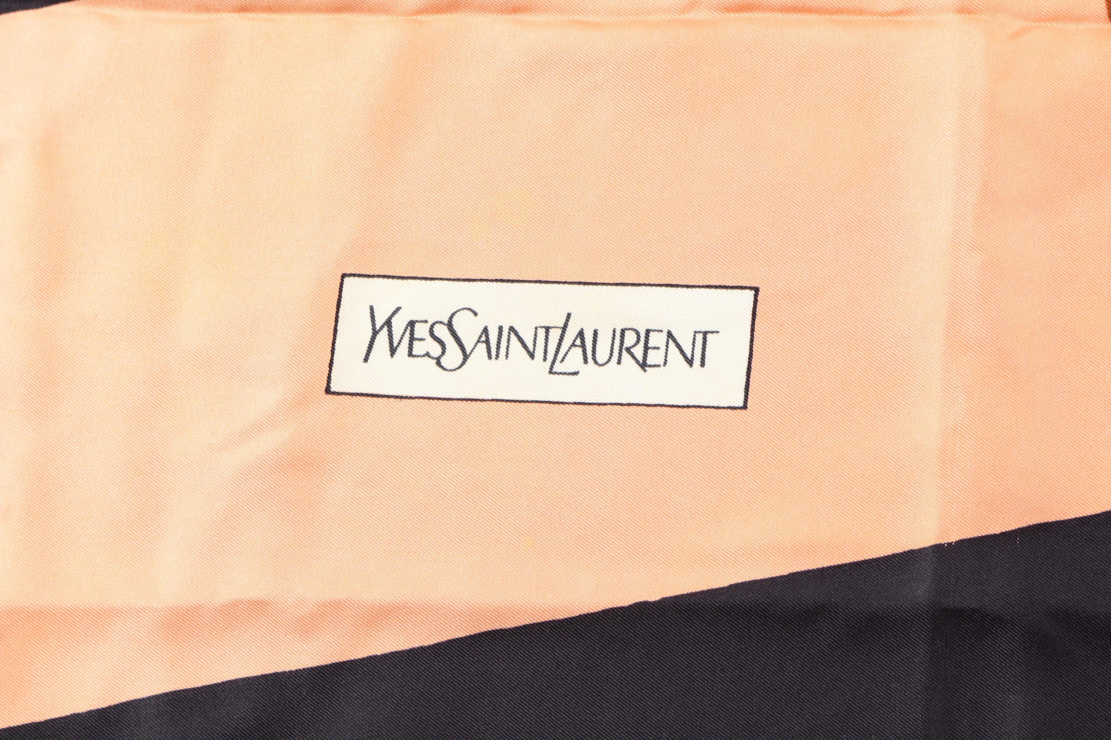 Yves Saint Laurent Silk Scarf