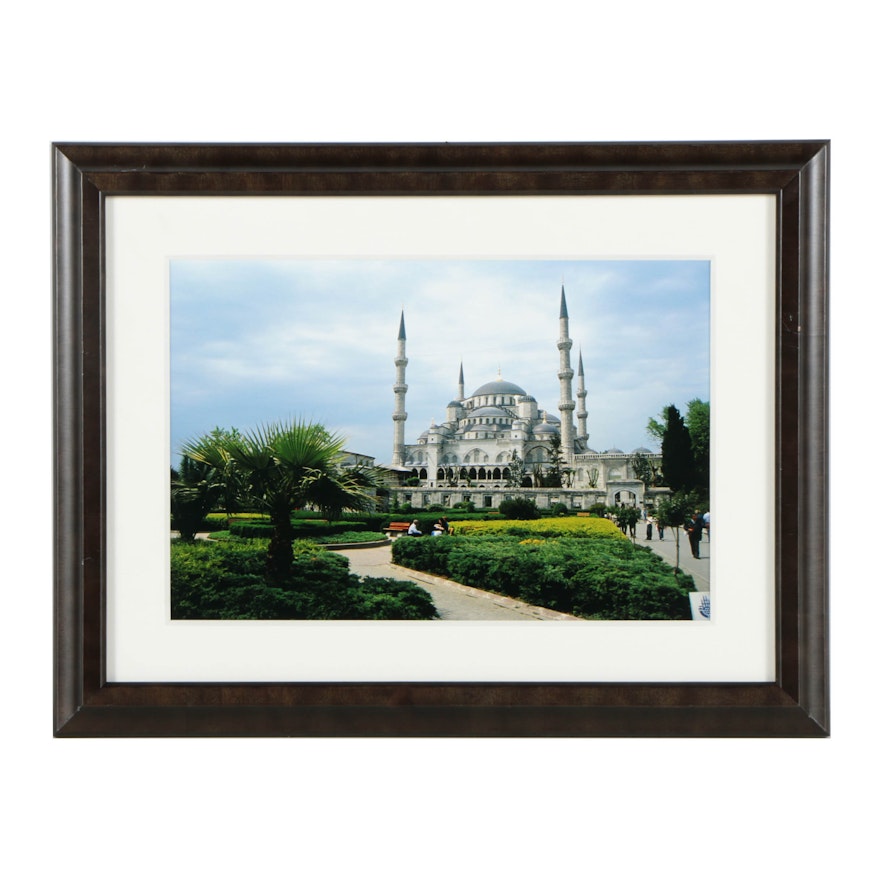 Ed Behrens Digital Photograph on Paper "New Mosque - Istanbul, Turkey"