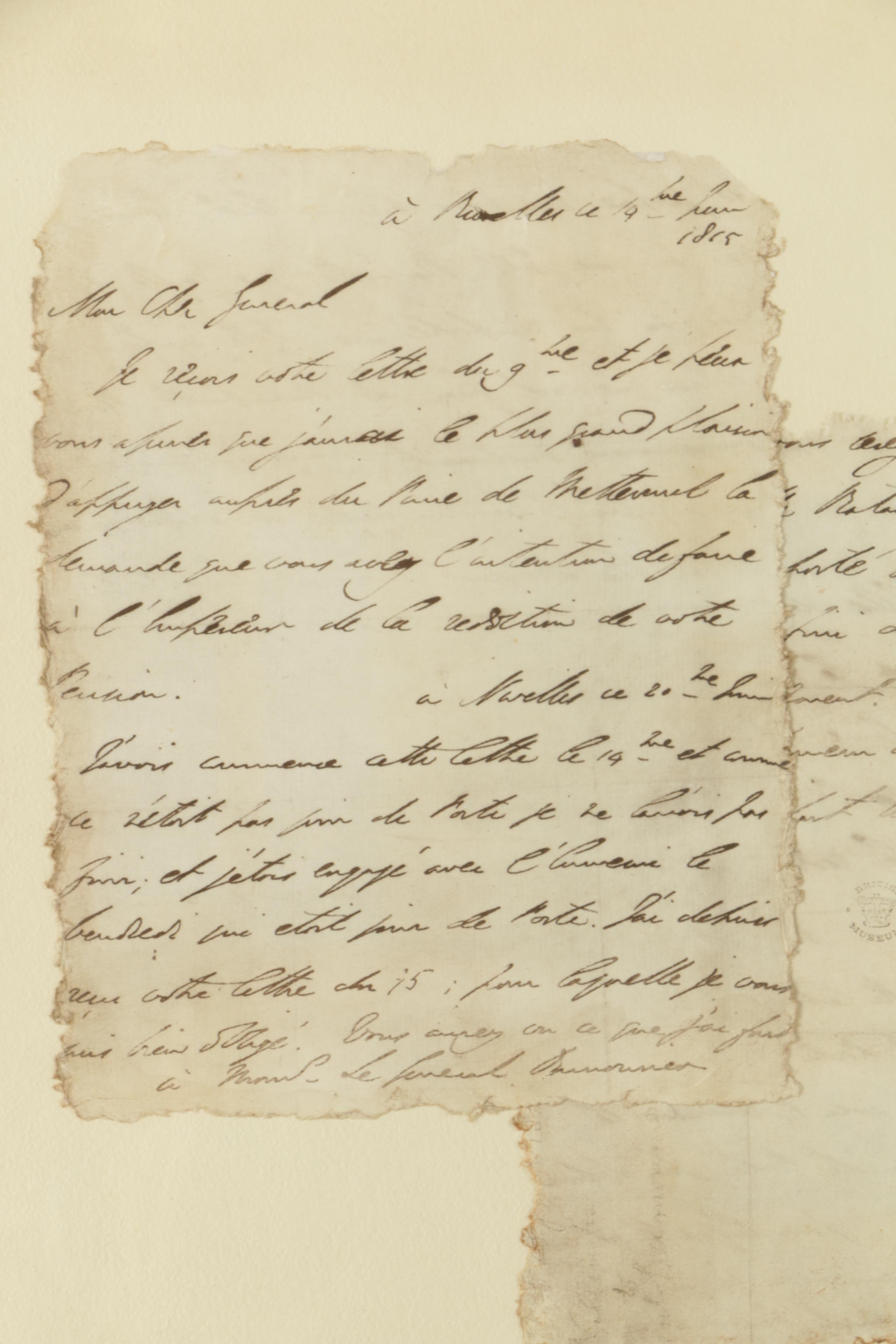 Reproduction of the Duke of Wellington's Account of the Battle of Waterloo