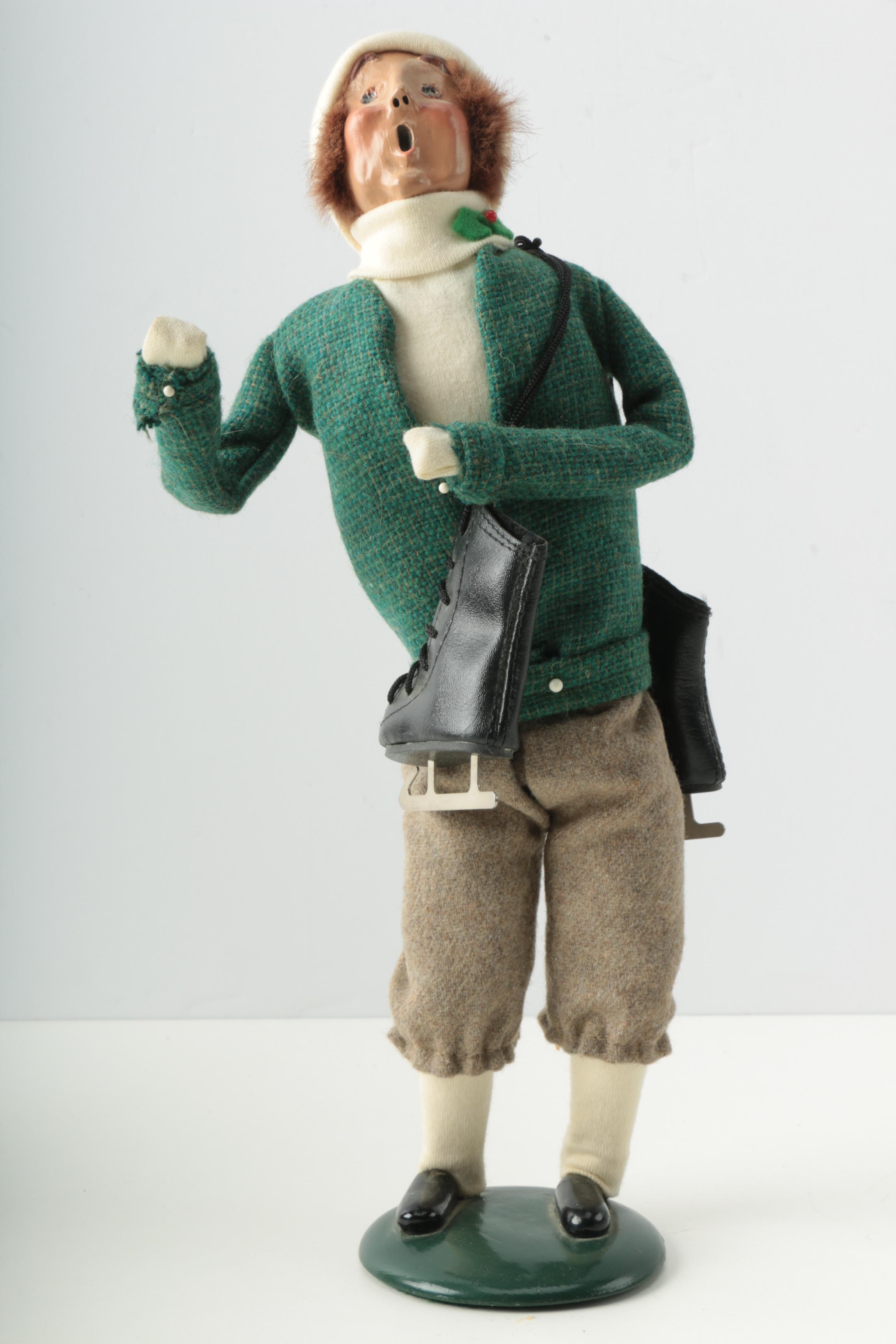 Byers' Choice Dolls with Ice Skates