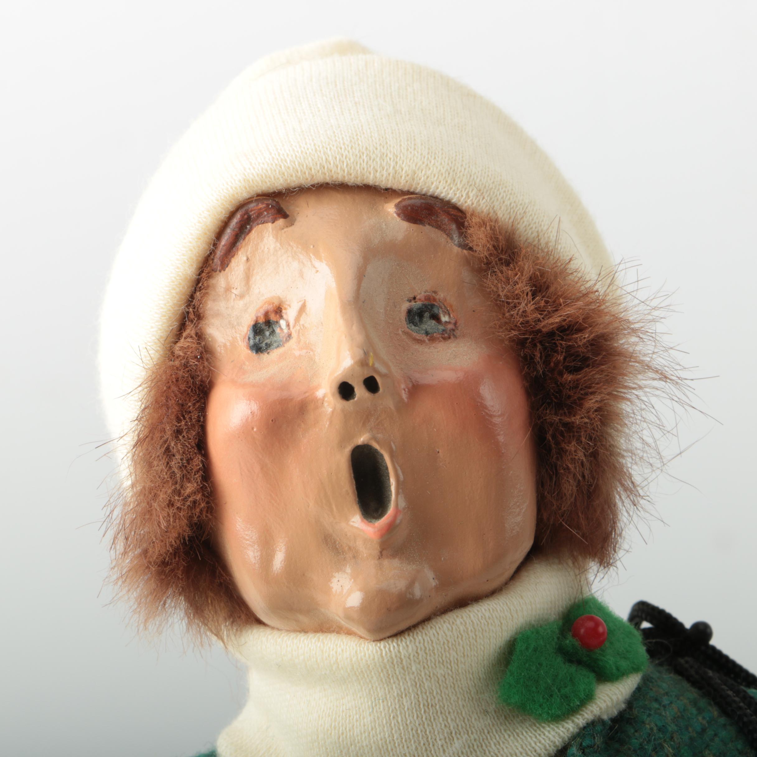 Byers' Choice Dolls with Ice Skates