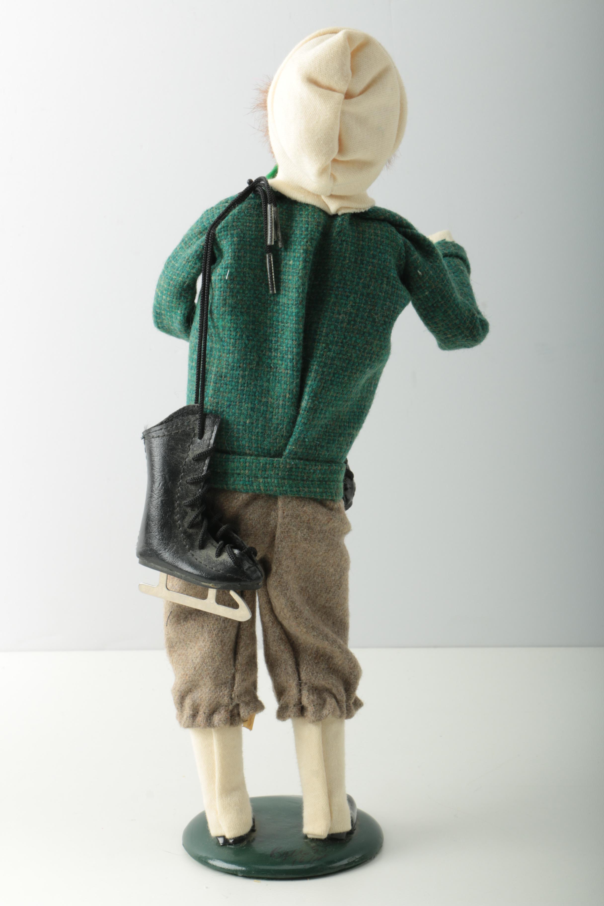 Byers' Choice Dolls with Ice Skates