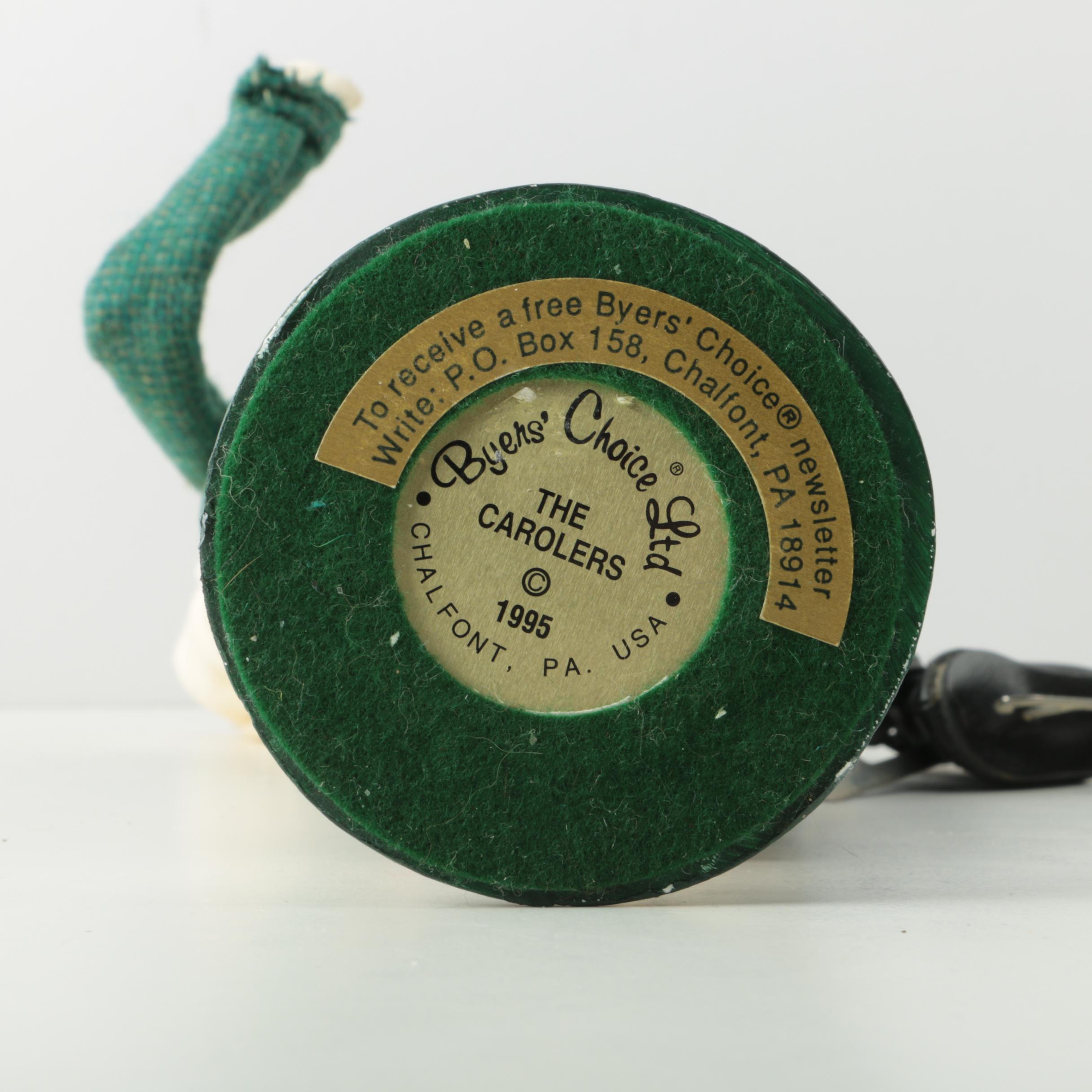 Byers' Choice Dolls with Ice Skates