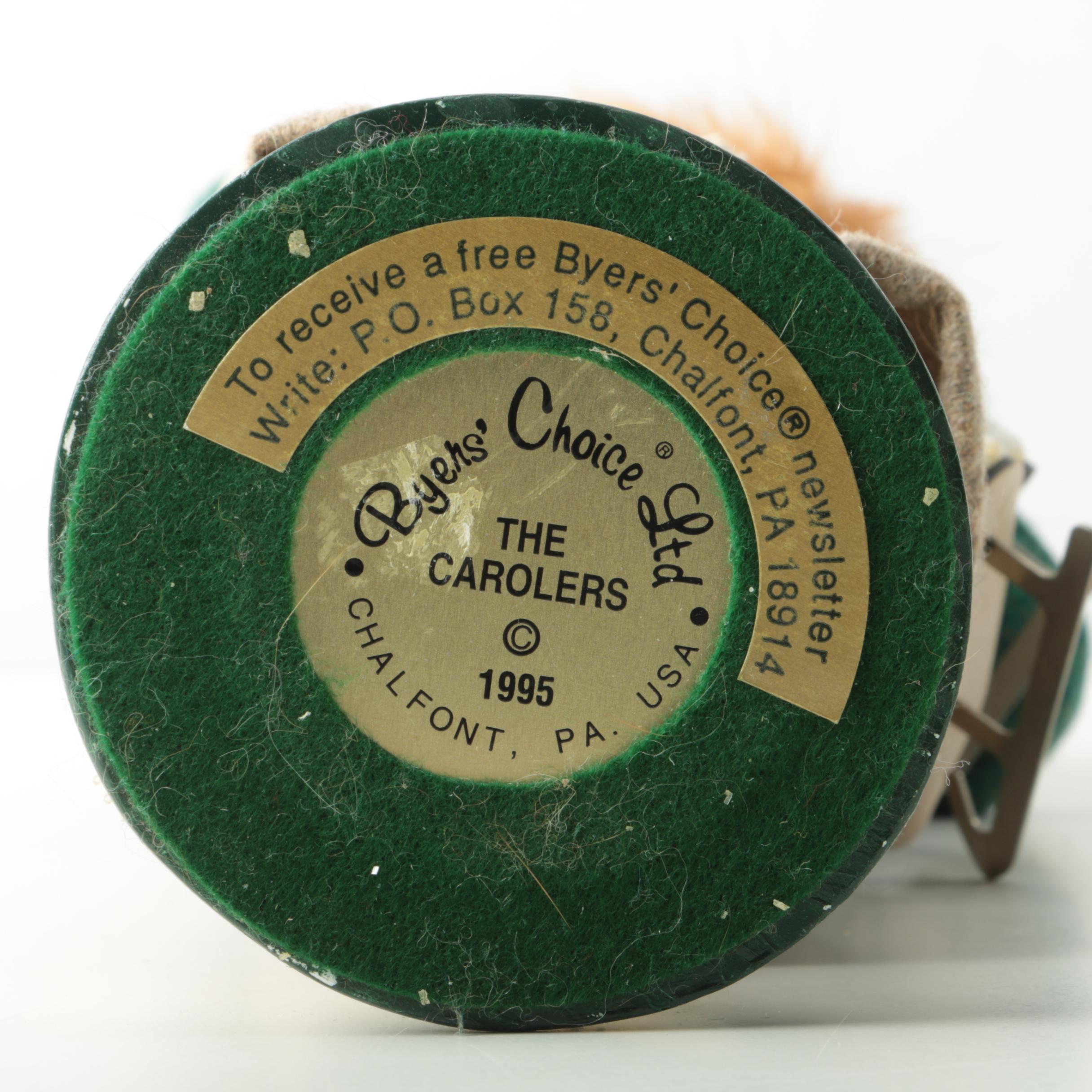 Byers' Choice Dolls with Ice Skates