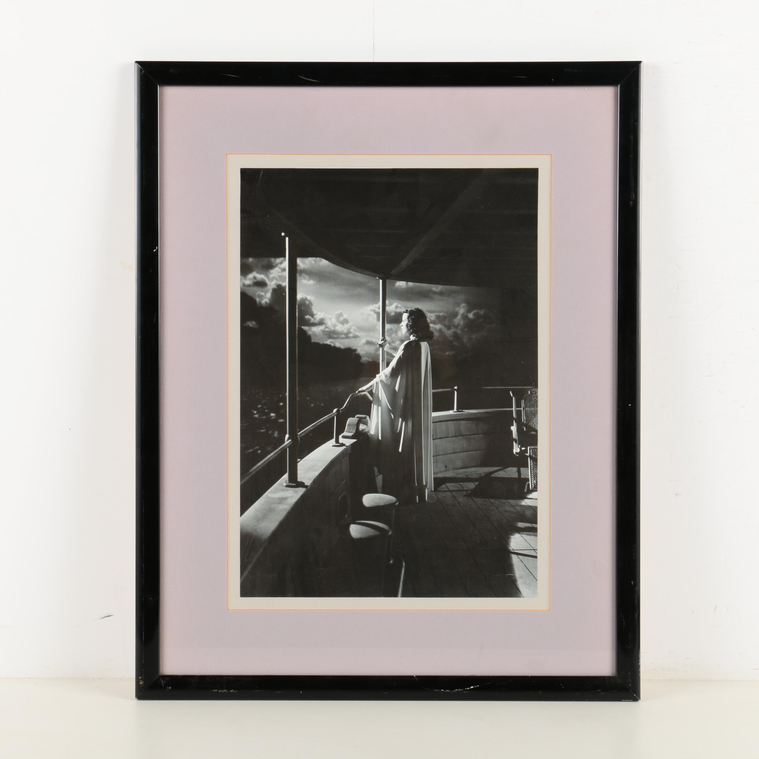 Reproduction Print of Hedy Lamarr from "Lady of the Tropics"